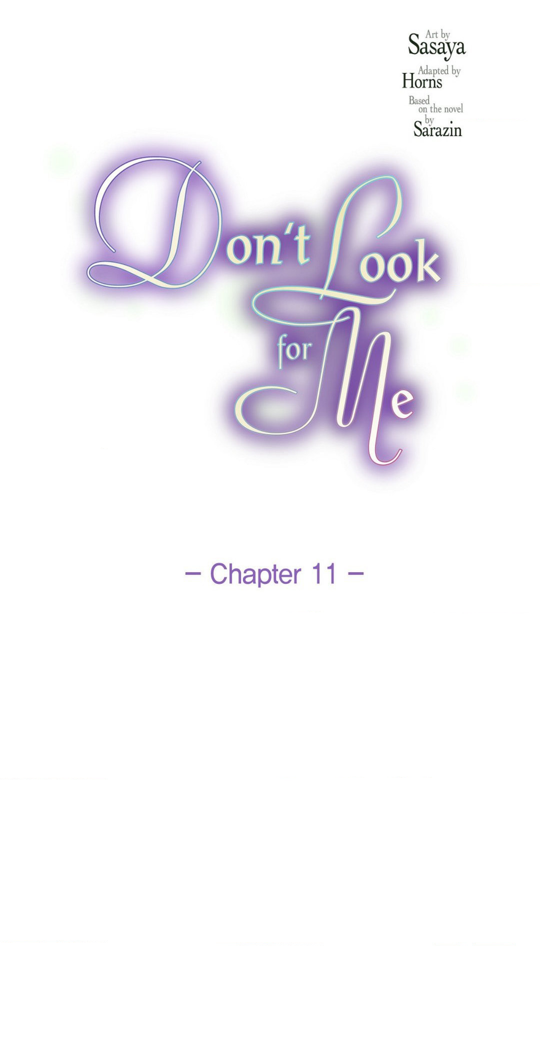 Don't Look For Me Chapter 11 - page 29