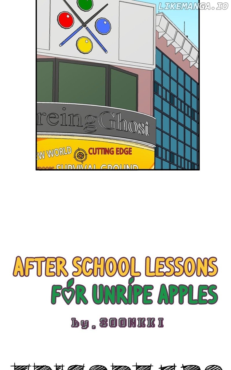 After School Lessons for Unripe Apples Chapter 140 - page 55