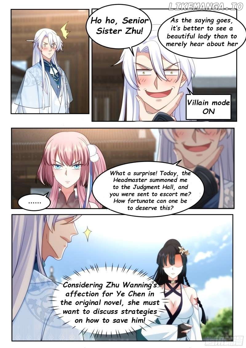 The Great Villain Senior Brother and All of His Yandere Junior Sisters Chapter 38 - page 4