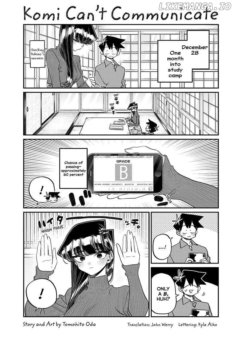 Komi-san wa Komyushou Desu Chapter 480 - page 2