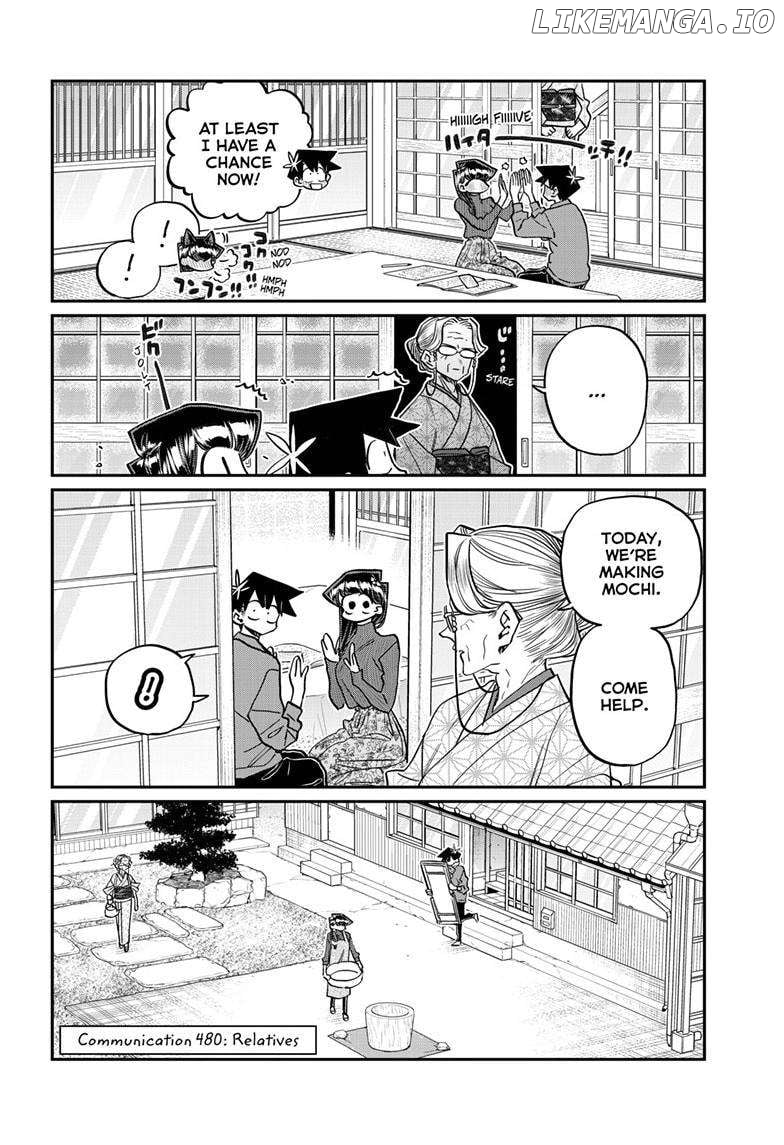 Komi-san wa Komyushou Desu Chapter 480 - page 3