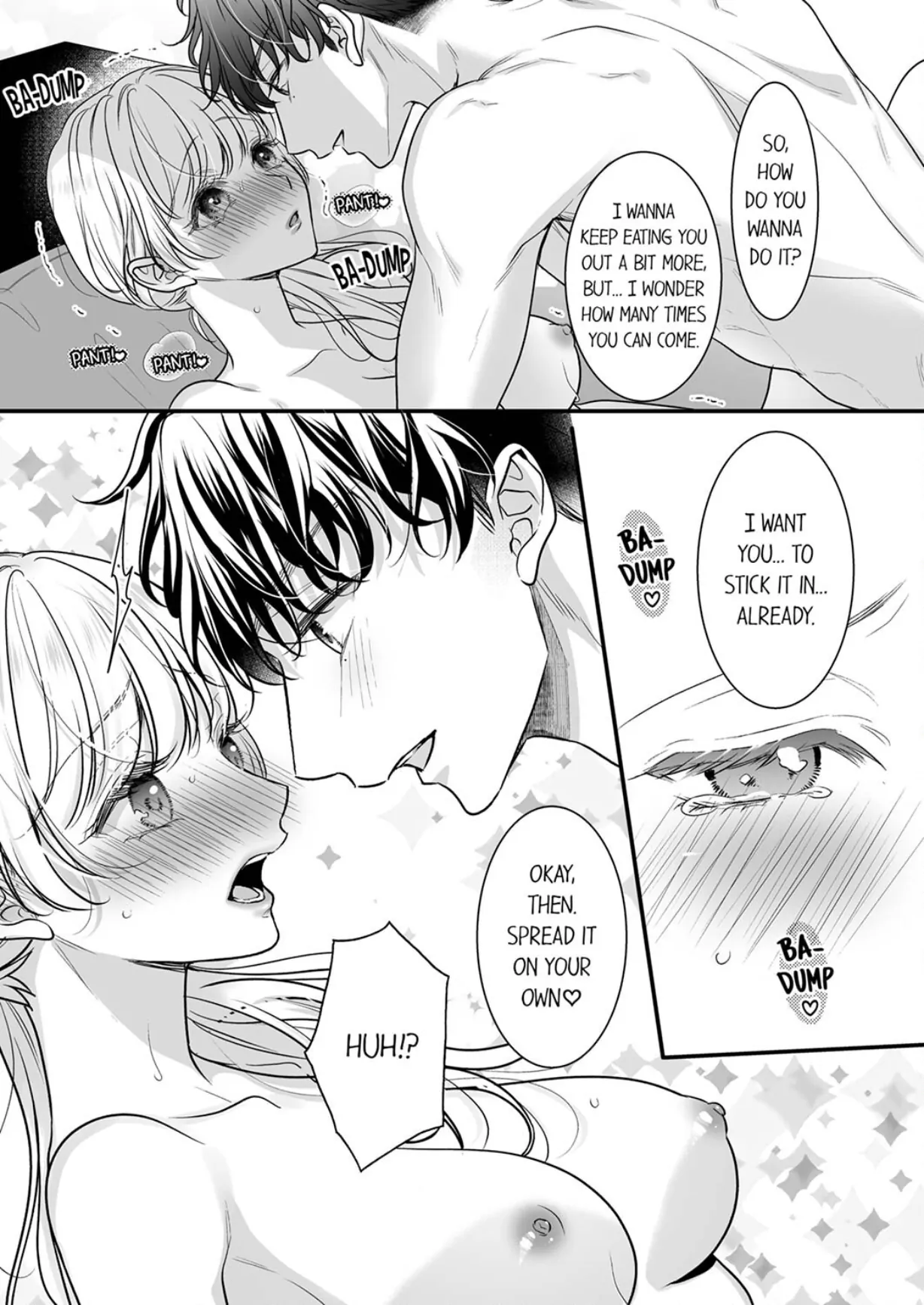 No Matter How Much I Cum, Satou Won't Let Go! Which Do You Prefer, Fingers or Tongue? Chapter 28 - page 10