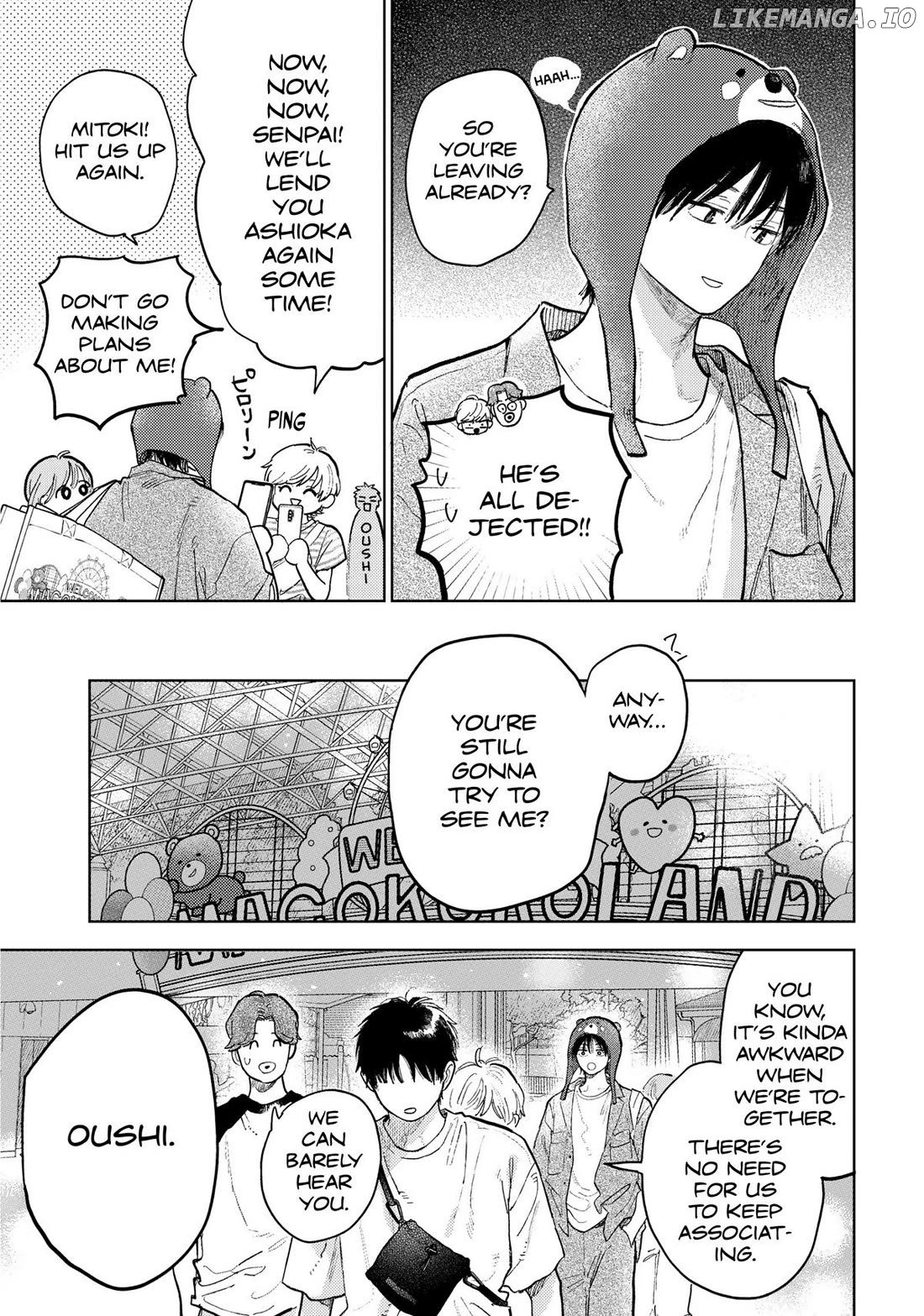 Yubisaki to Renren Chapter 47 - page 15