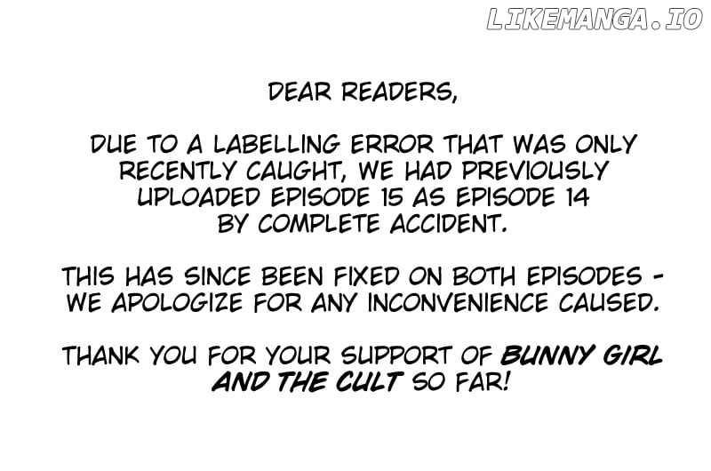 Bunny Girl and the Cult Chapter 42 - page 13