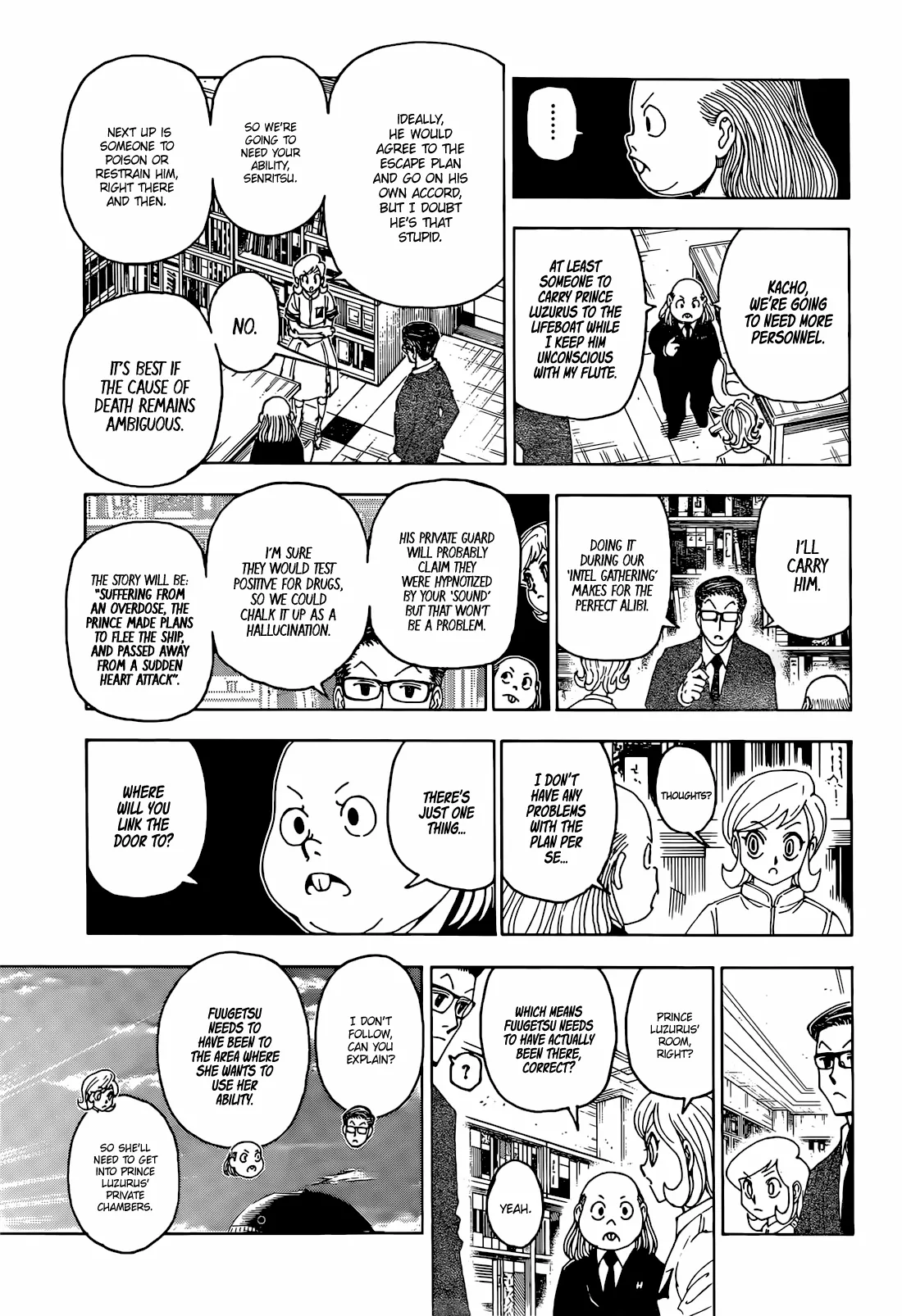 Hunter X Hunter Chapter 402 - page 10