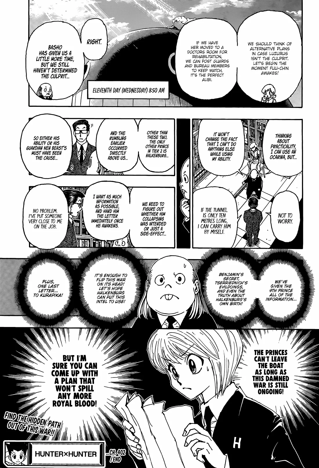 Hunter X Hunter Chapter 402 - page 20