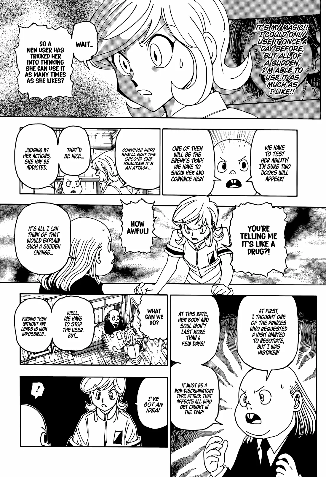 Hunter X Hunter Chapter 402 - page 8