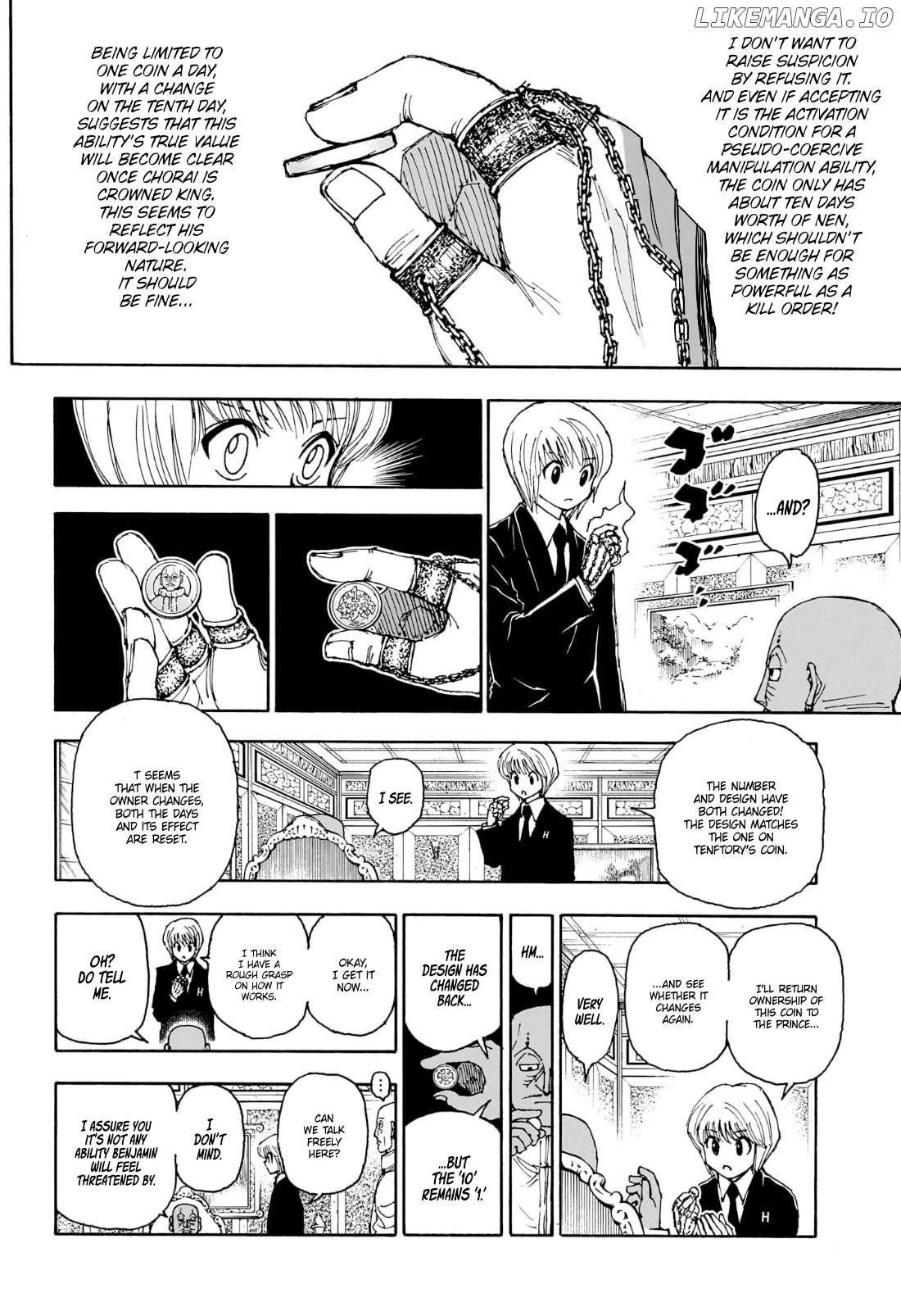 Hunter X Hunter Chapter 404 - page 3