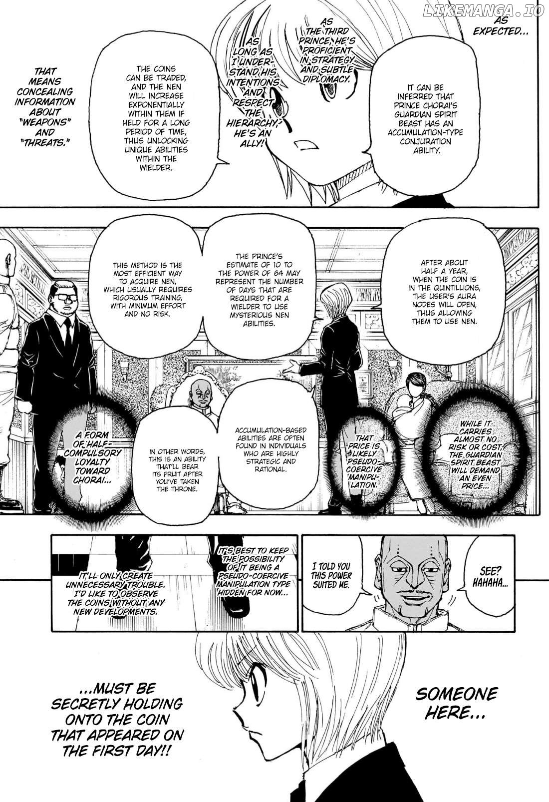 Hunter X Hunter Chapter 404 - page 4