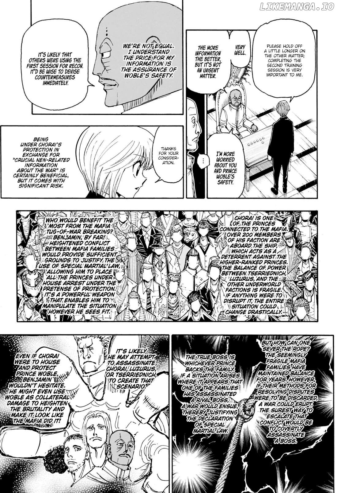 Hunter X Hunter Chapter 404 - page 6