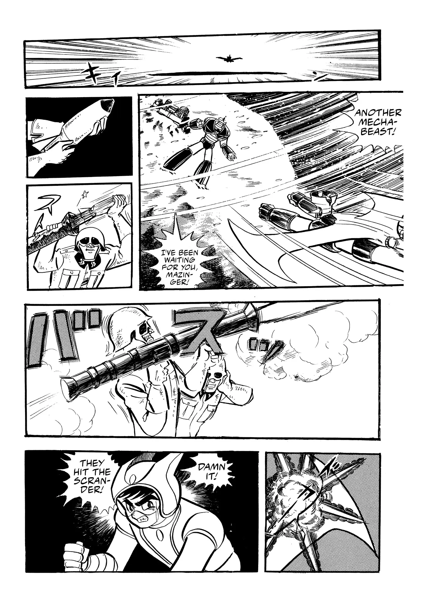 Mazinger Z (Outa Gosaku) Chapter 16 - page 8