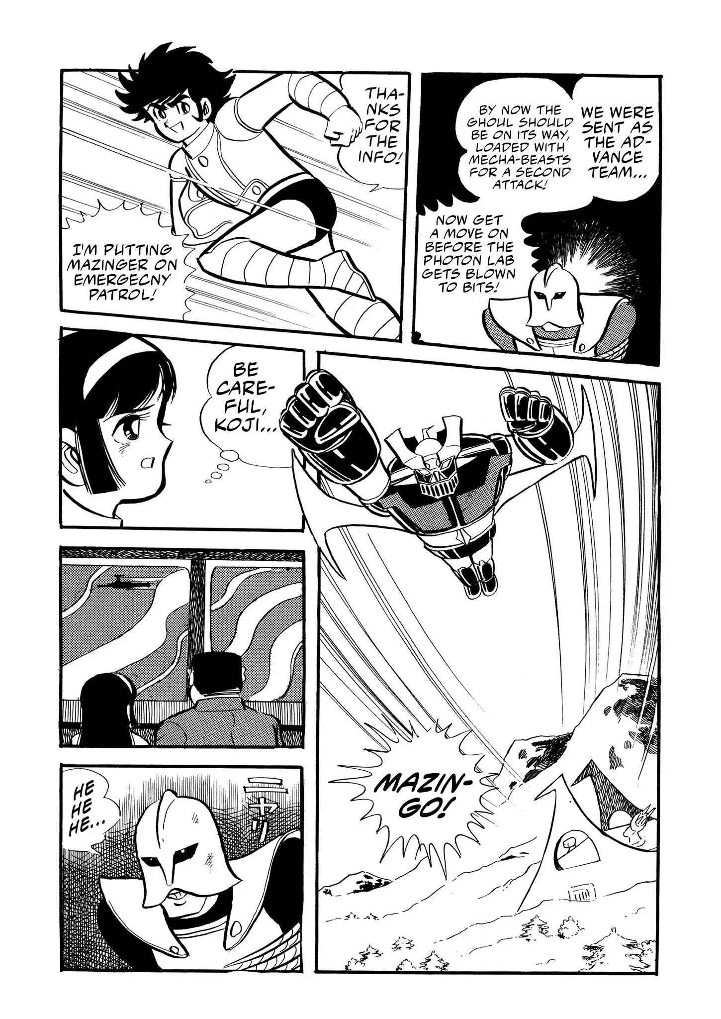 Mazinger Z (Outa Gosaku) Chapter 18 - page 11