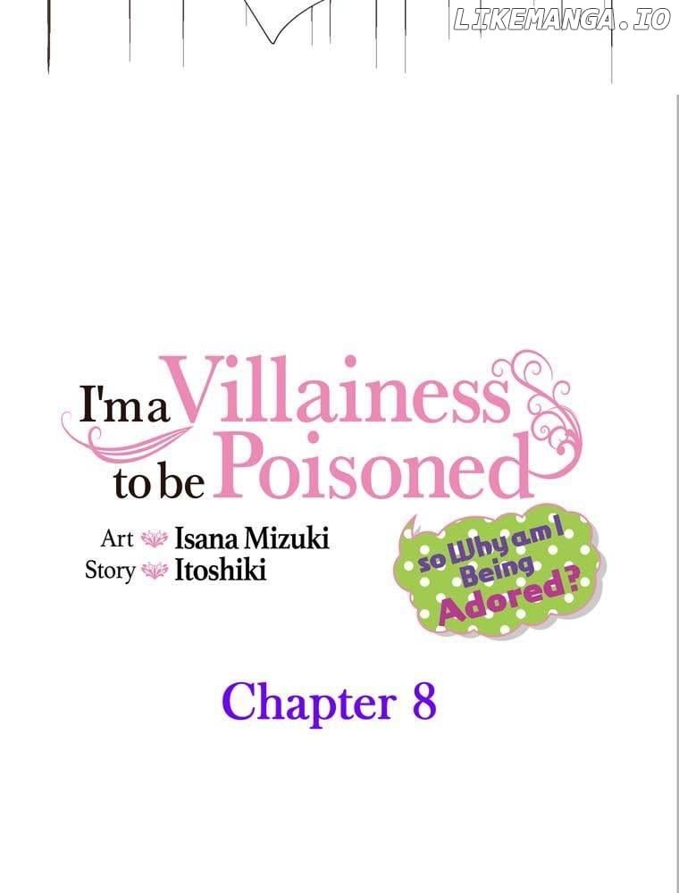 I'm a Villainess to be Poisoned, so Why am I Being Adored? Chapter 8 - page 9