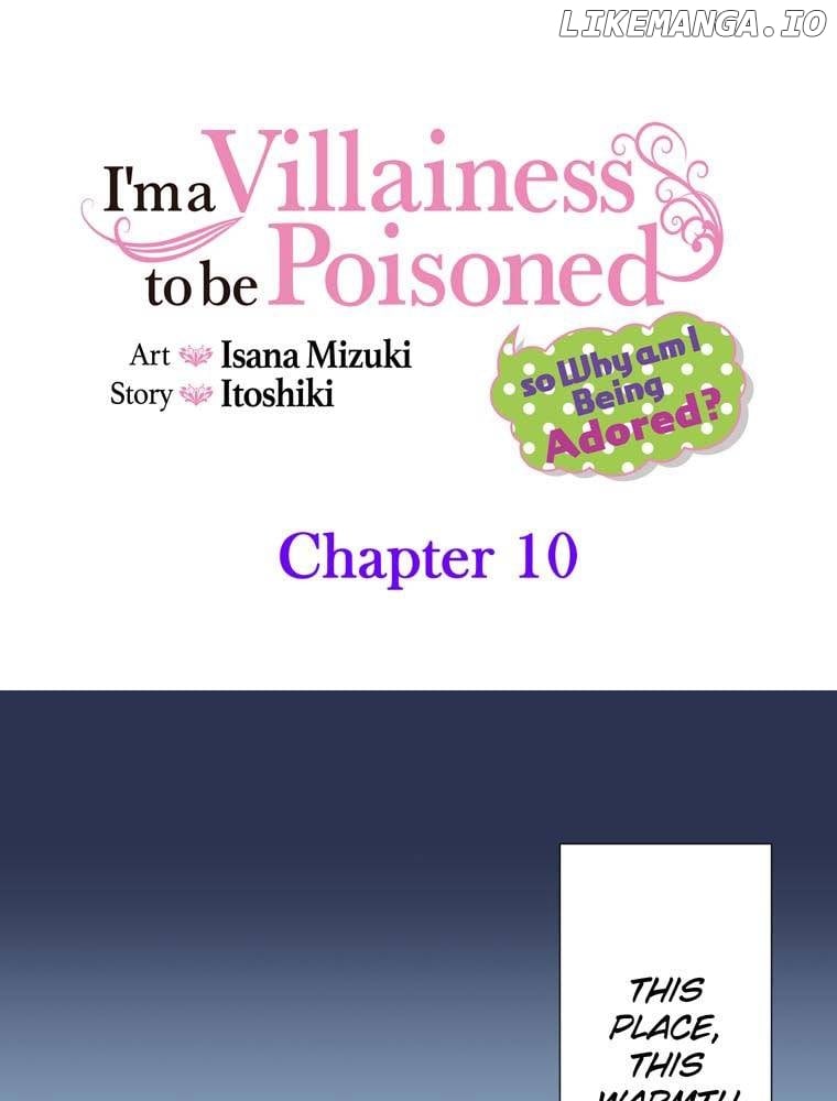 I'm a Villainess to be Poisoned, so Why am I Being Adored? Chapter 10 - page 1