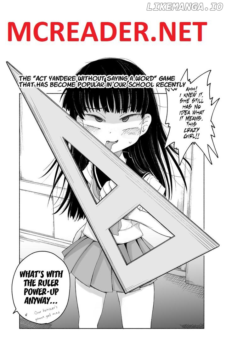 The "Act Yandere Without Saying a Word" Game chapter 11 - page 1