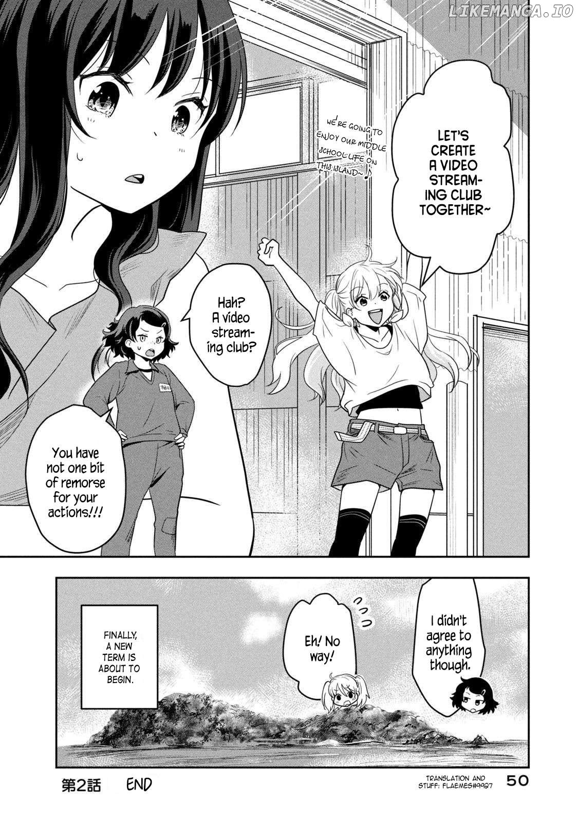 Chicchai Shima no Dekkai Girl Chapter 2 - page 16