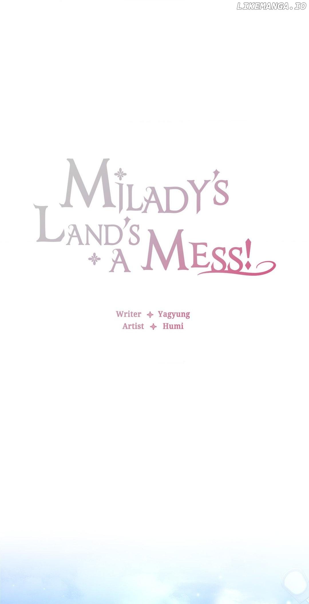 Milady's Land's a Mess! Chapter 1 - page 1