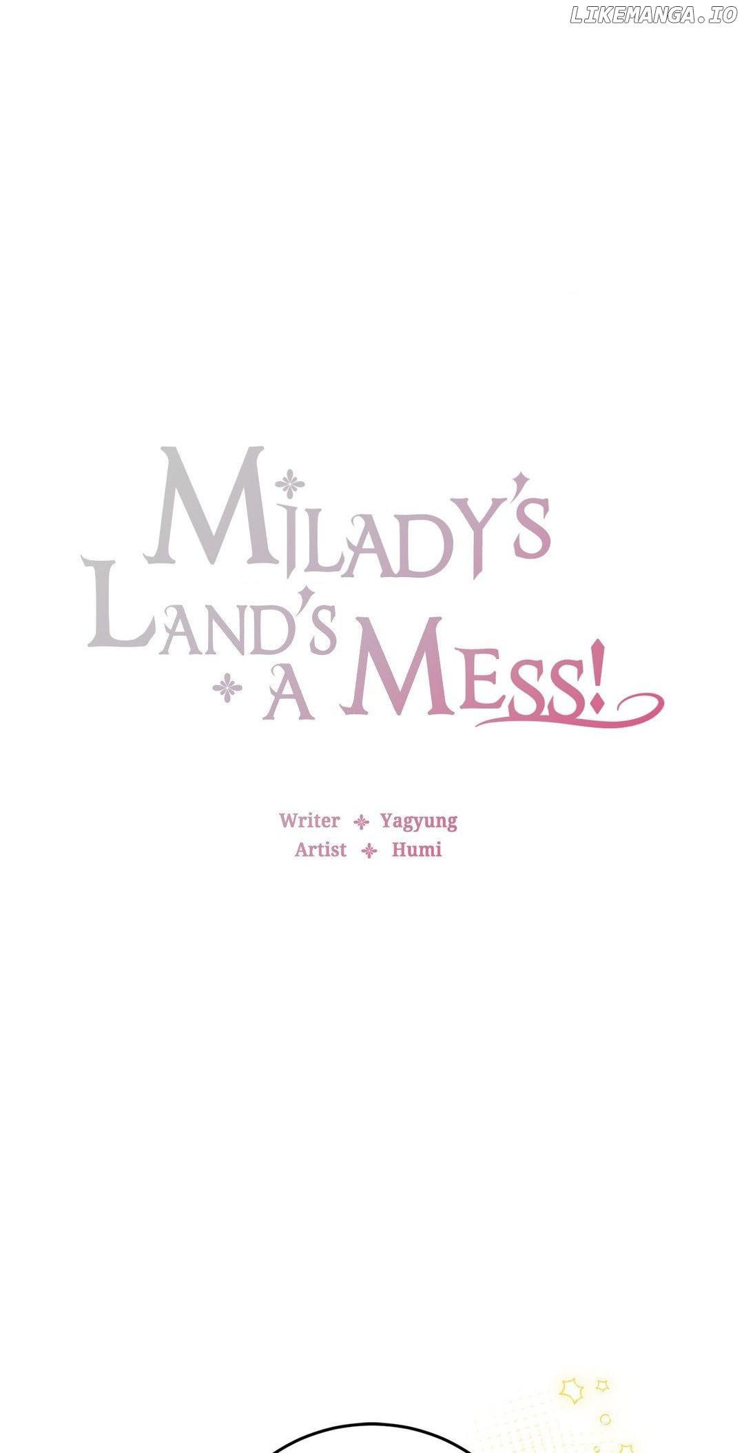 Milady's Land's a Mess! Chapter 2 - page 1