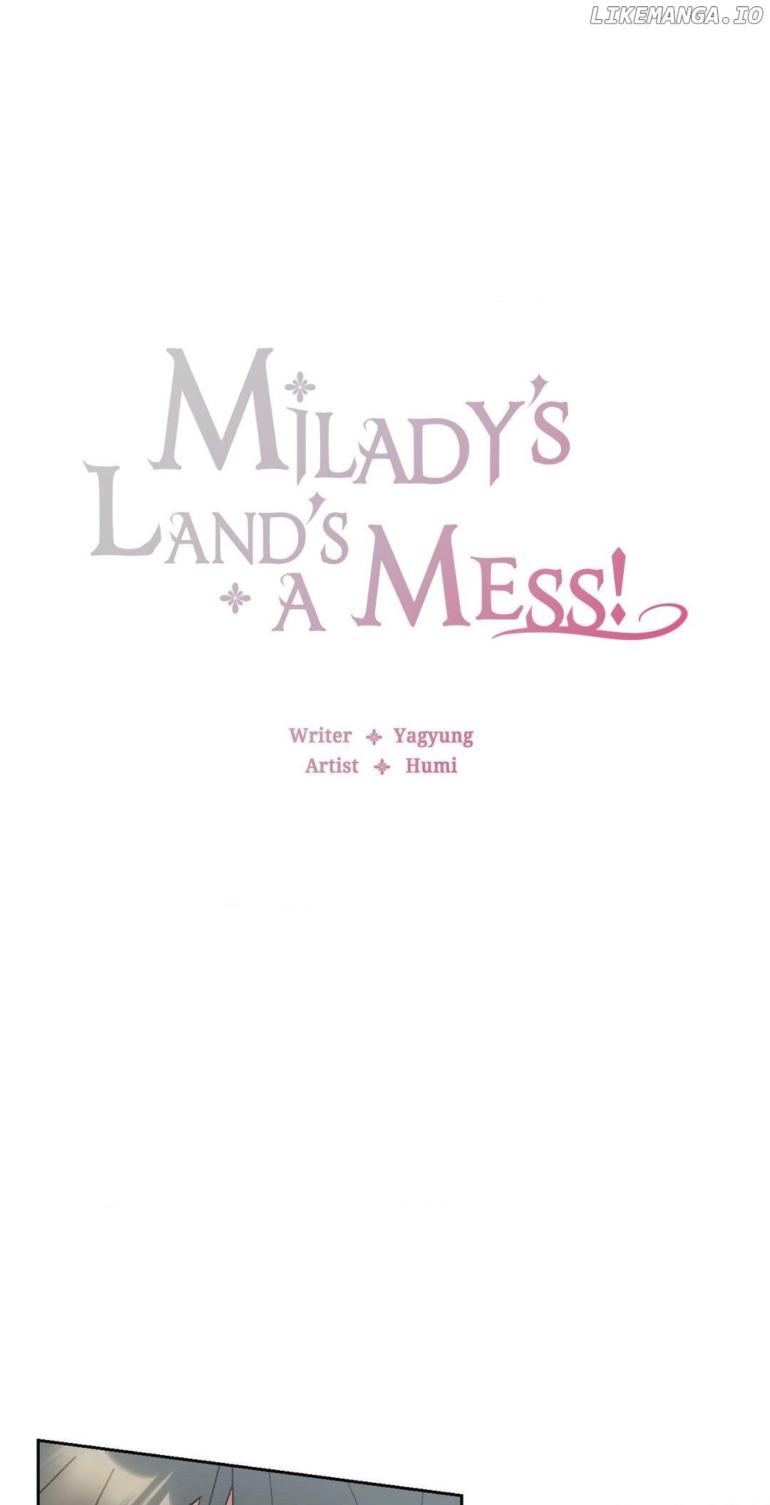 Milady's Land's a Mess! Chapter 5 - page 1