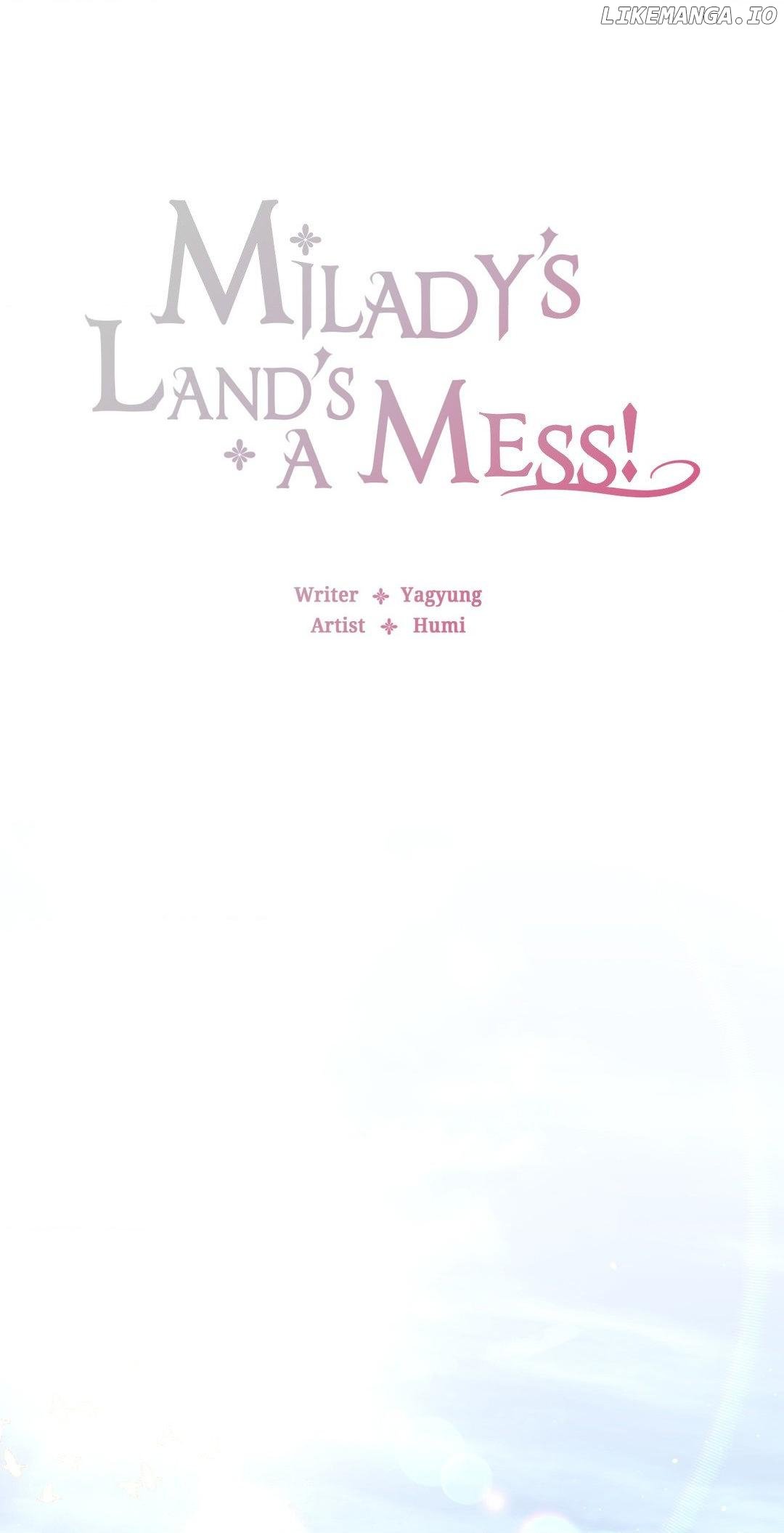 Milady's Land's a Mess! Chapter 8 - page 1