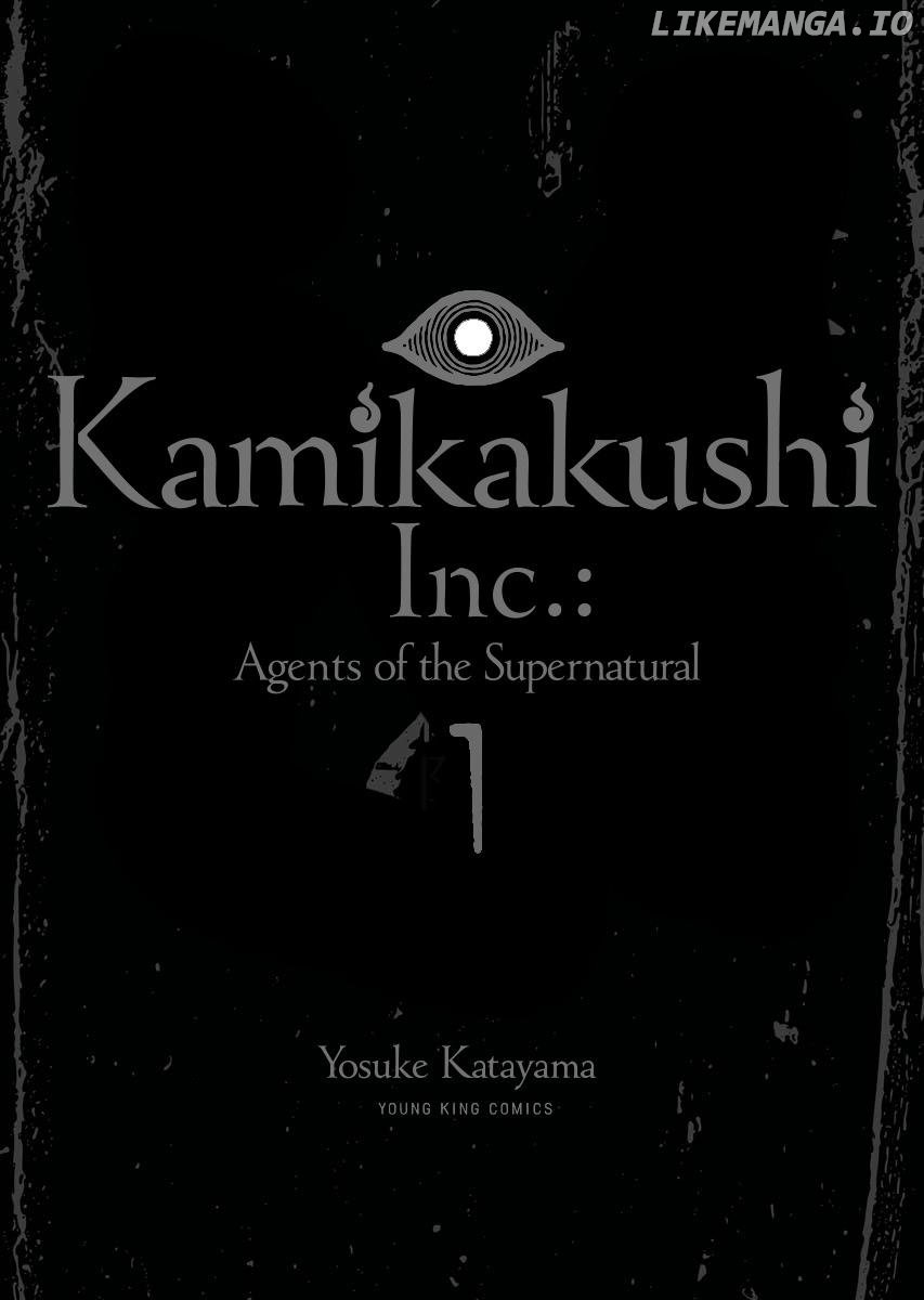 Kamikakushi Inc. - Agents of the Supernatural Chapter 1 - page 2