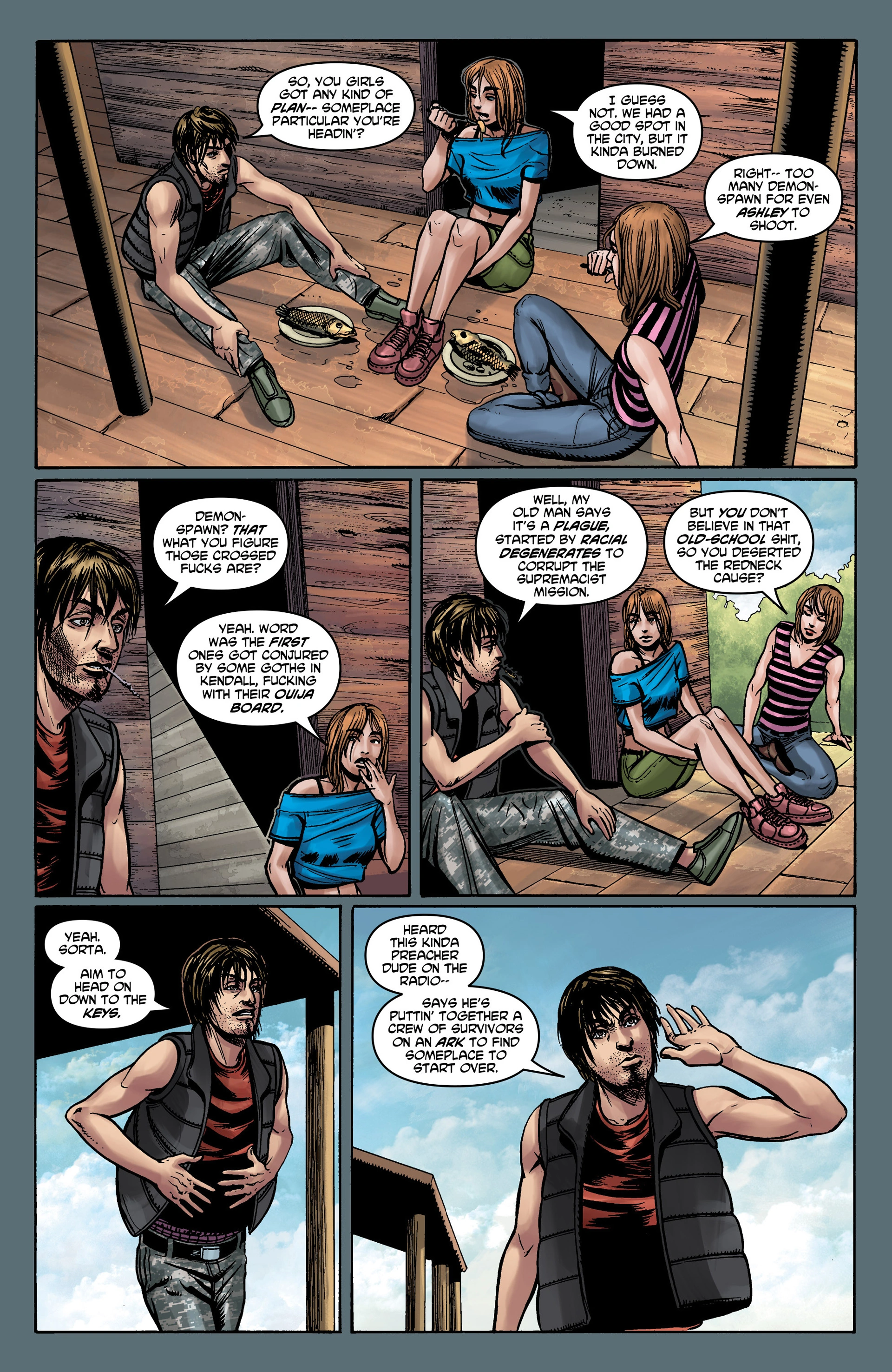 Crossed: Badlands Chapter 6 - page 23