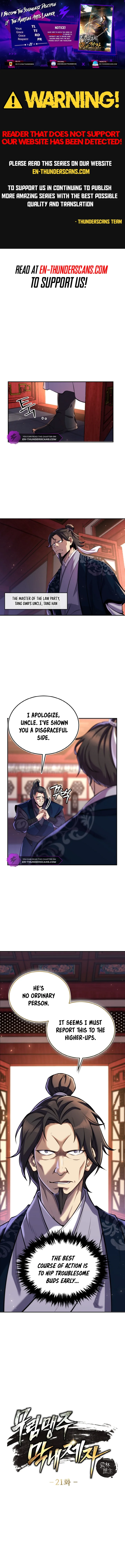 I Become The Youngest Disciple of The Martial Arts Leader Chapter 21 - page 1