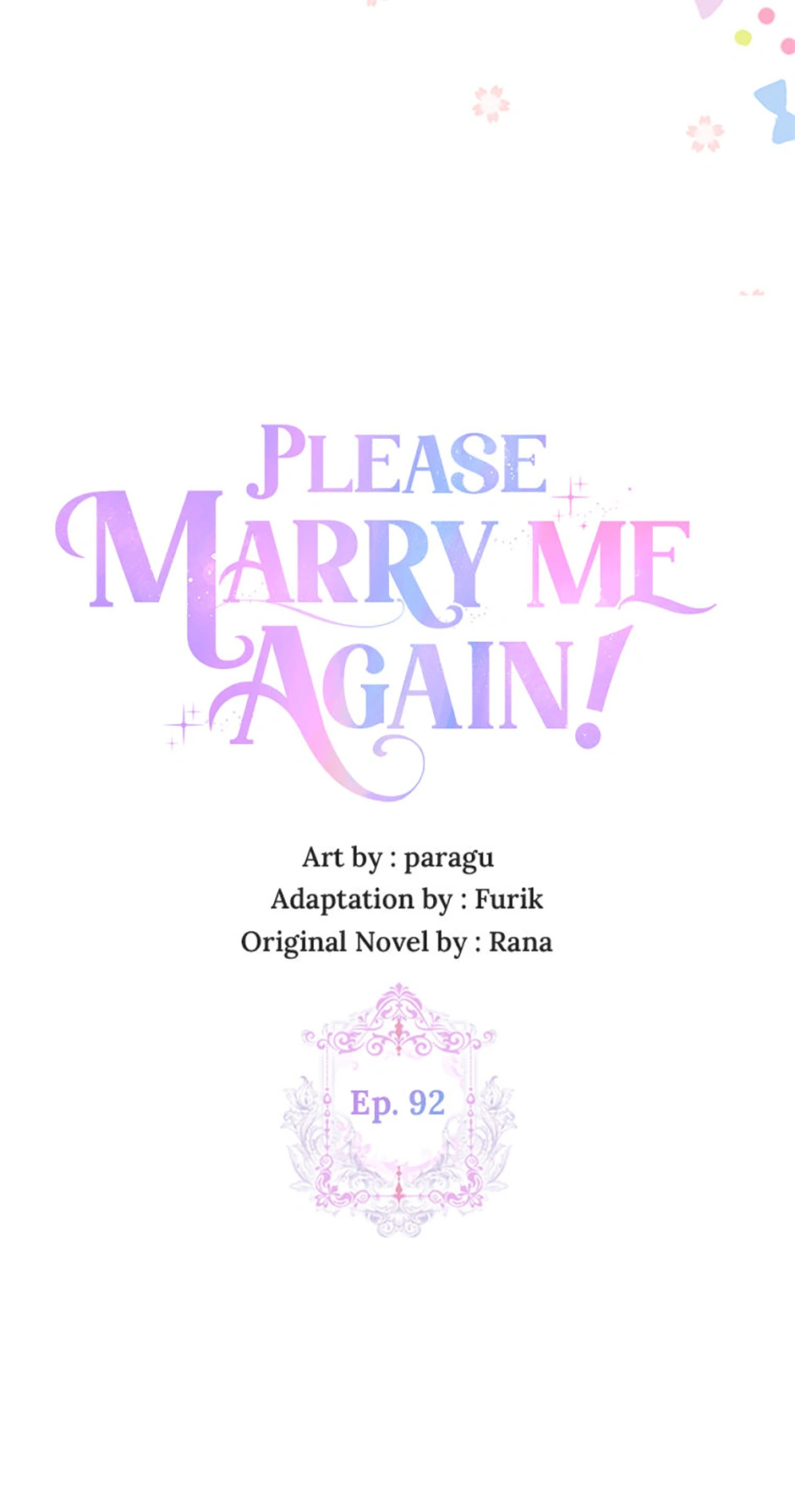 Please Marry Me Again! Chapter 92 - page 8