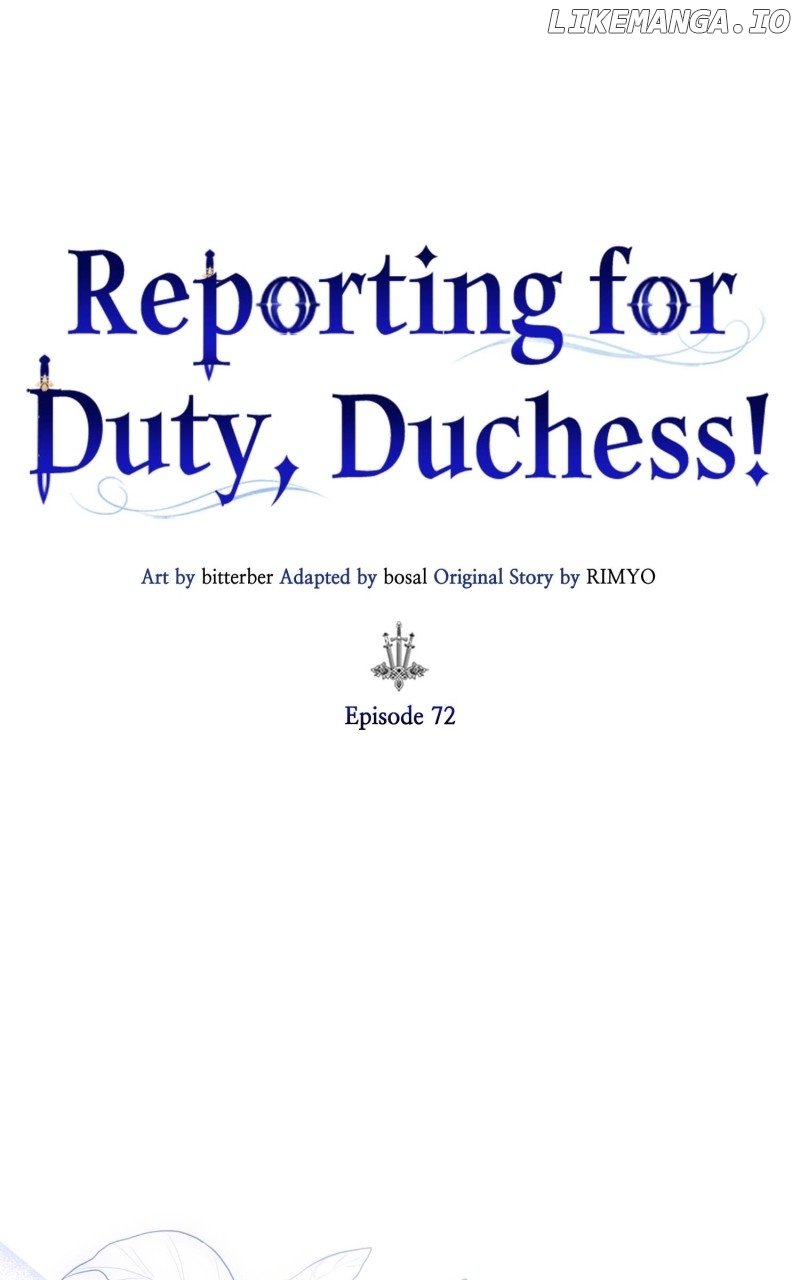 Reporting for Duty, Duchess! Chapter 72 - page 26