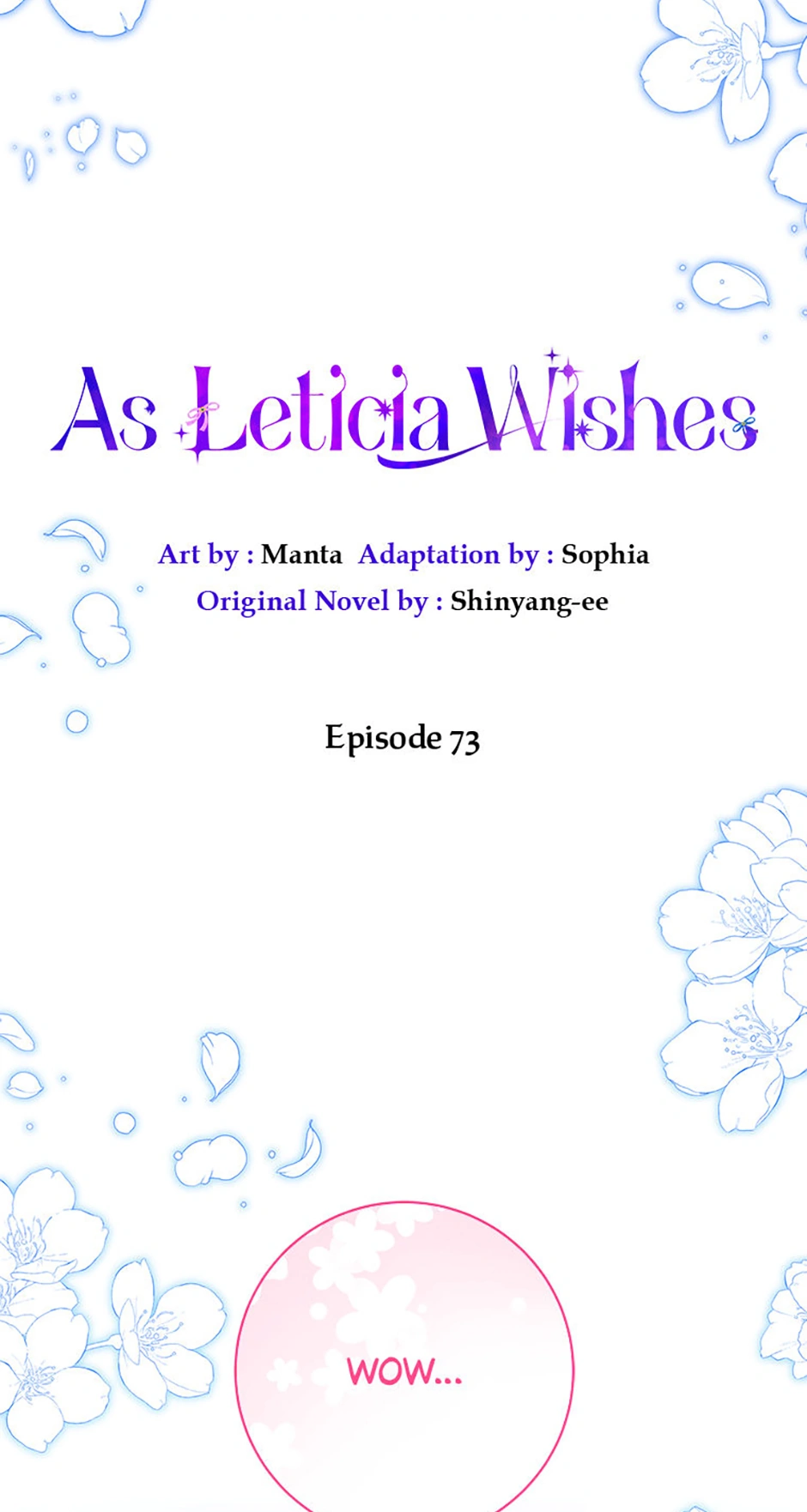 As Leticia Wishes Chapter 73 - page 3