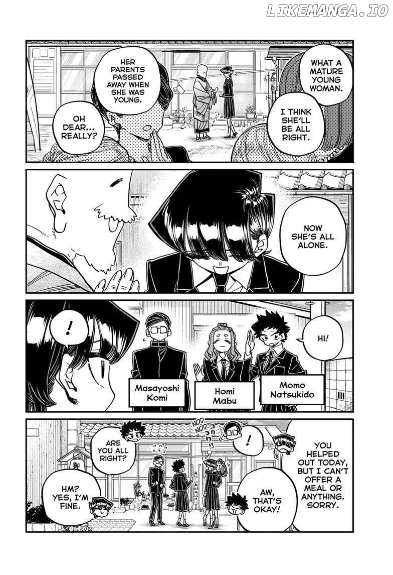 Komi-san wa Komyushou Desu Chapter 485 - page 3