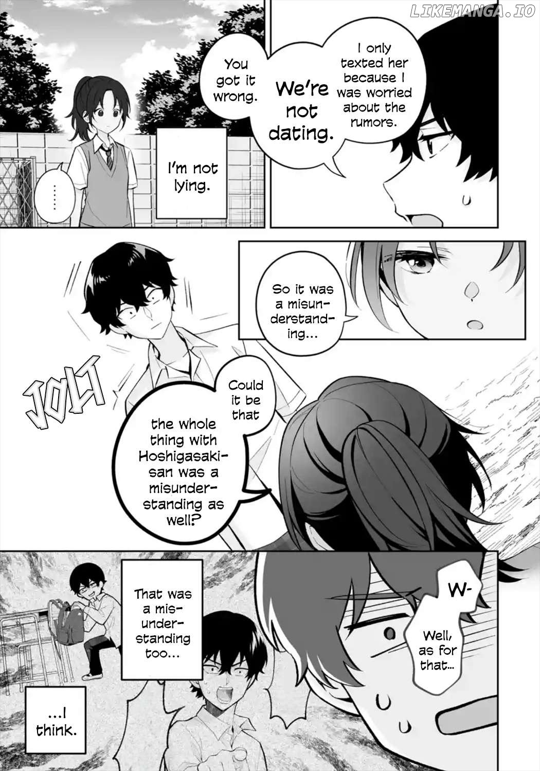 Please Leave Me Alone (For Some Reason, She Wants to Change a Lone Wolf's Helpless High School Life.) Chapter 26 - page 3