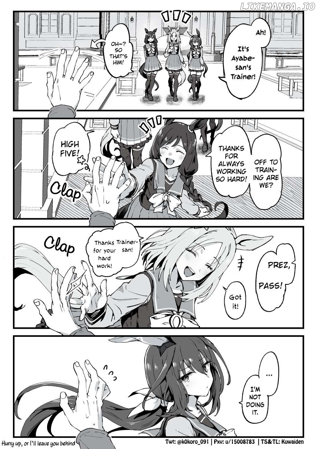 Kokoro-Sensei's Umamusume Shorts (Doujinshi) Chapter 75 - page 1