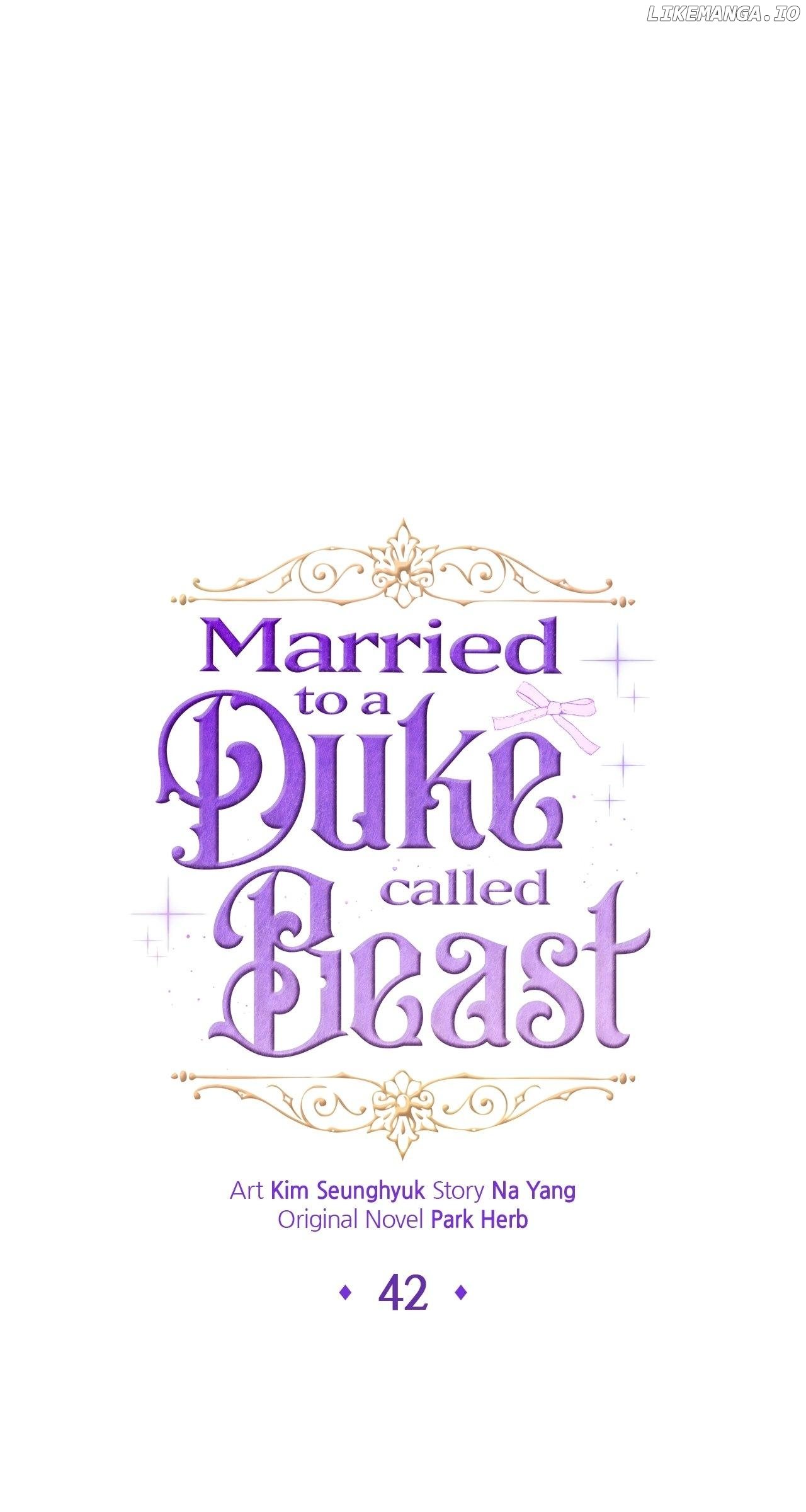 I Got Married to a Duke Called Beast Chapter 42 - page 45