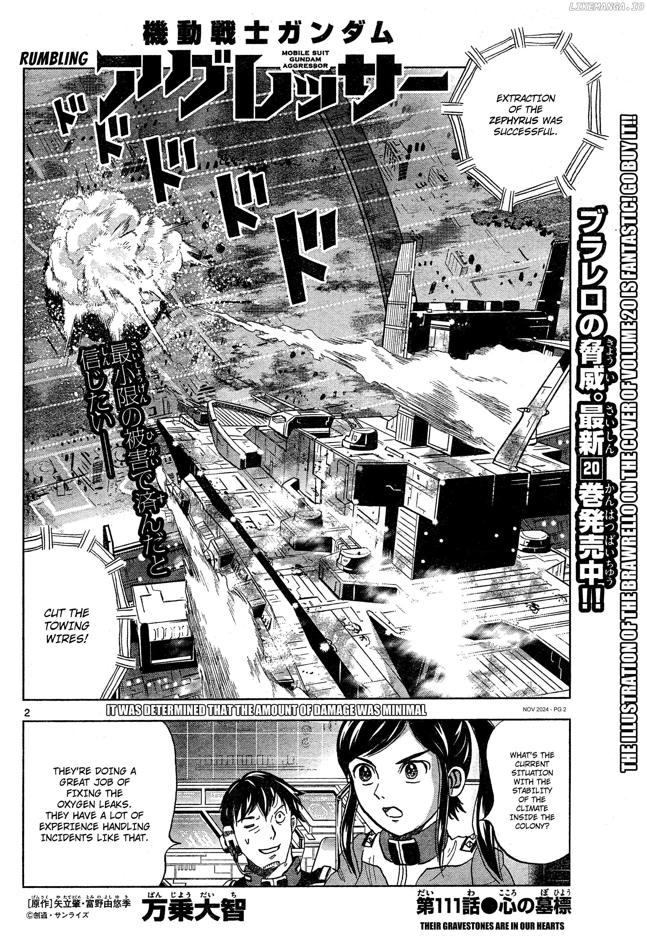 Mobile Suit Gundam Aggressor Chapter 111 - page 2