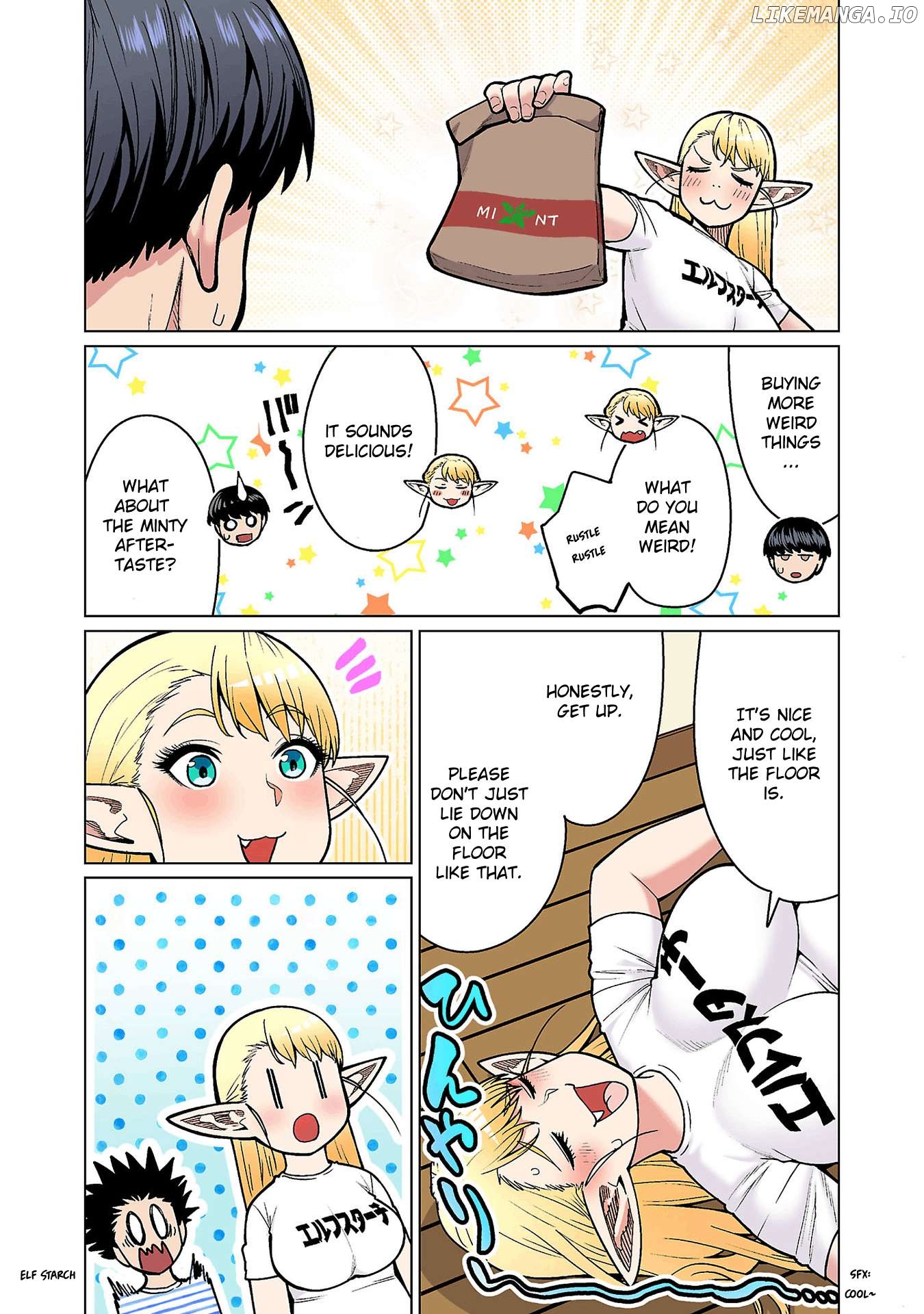 Shin Elf-san wa Yaserarenai. Chapter 19 - page 3