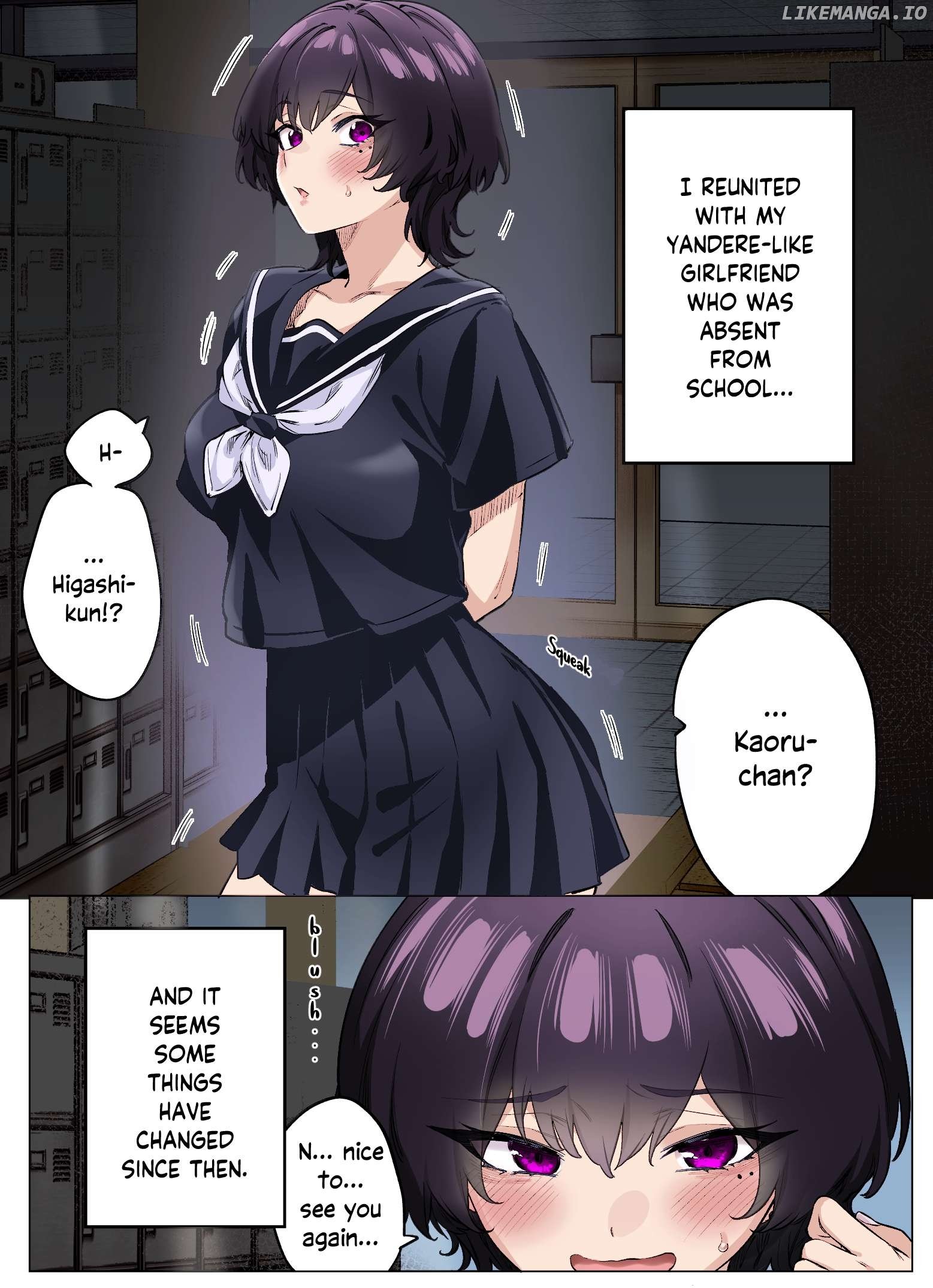 I Thought She Was a Yandere, but Apparently She’s Even Worse Chapter 66 - page 1