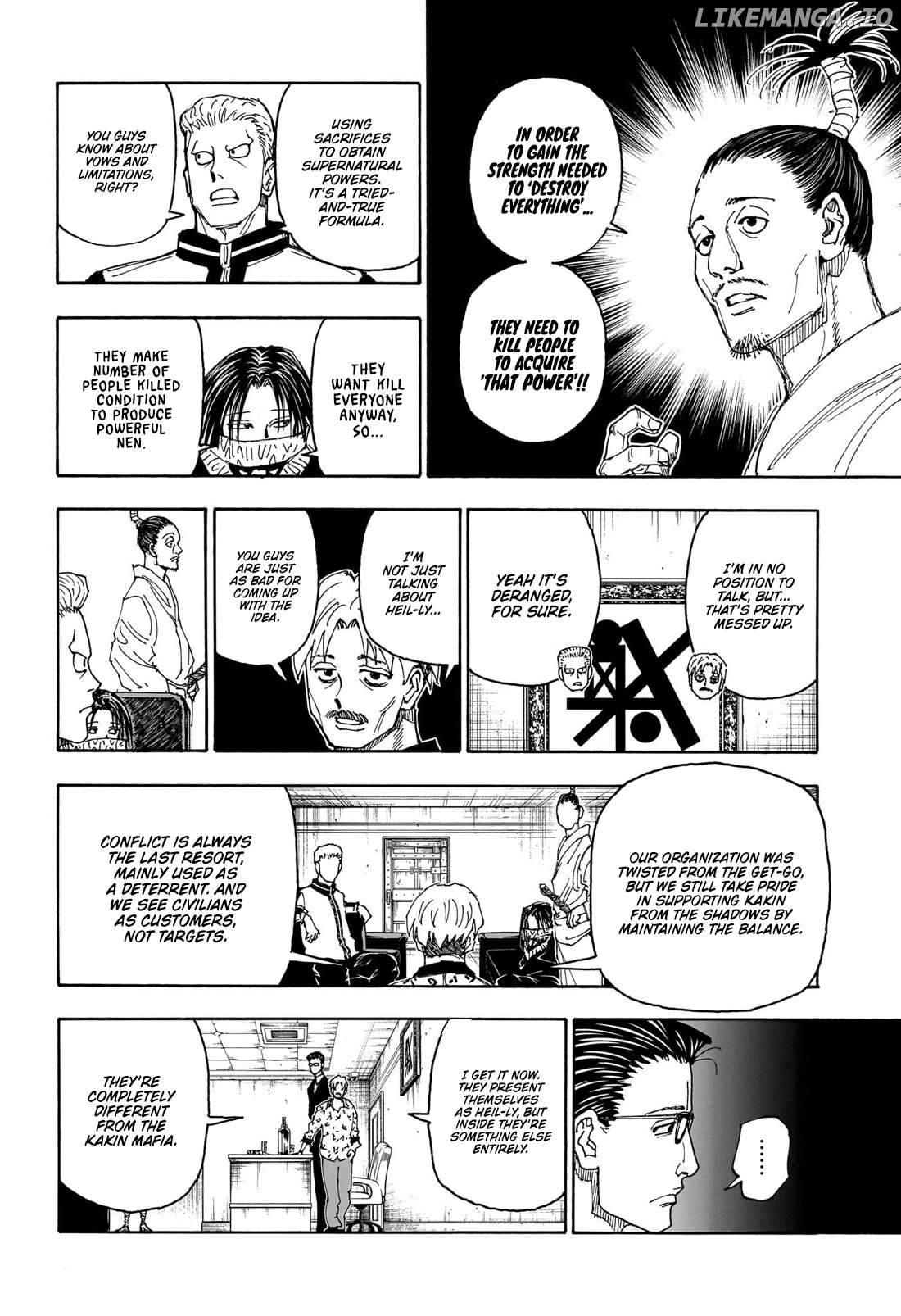 Hunter X Hunter Chapter 405 - page 15