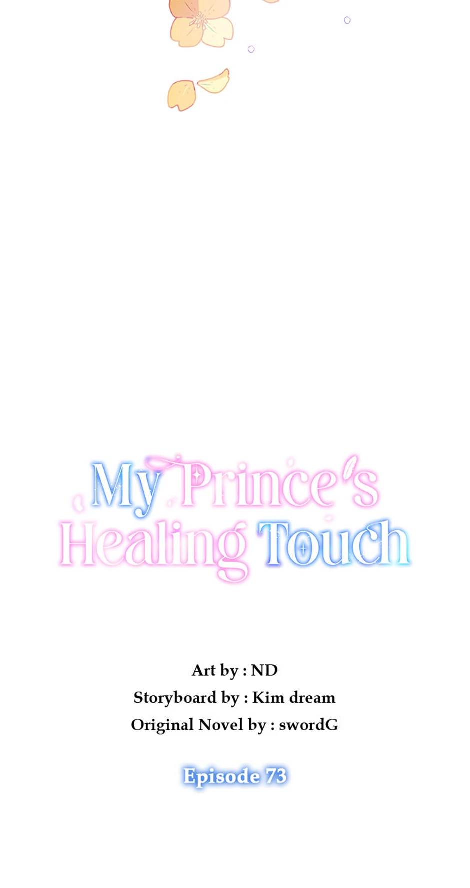 My Prince's Healing Touch Chapter 73 - page 17