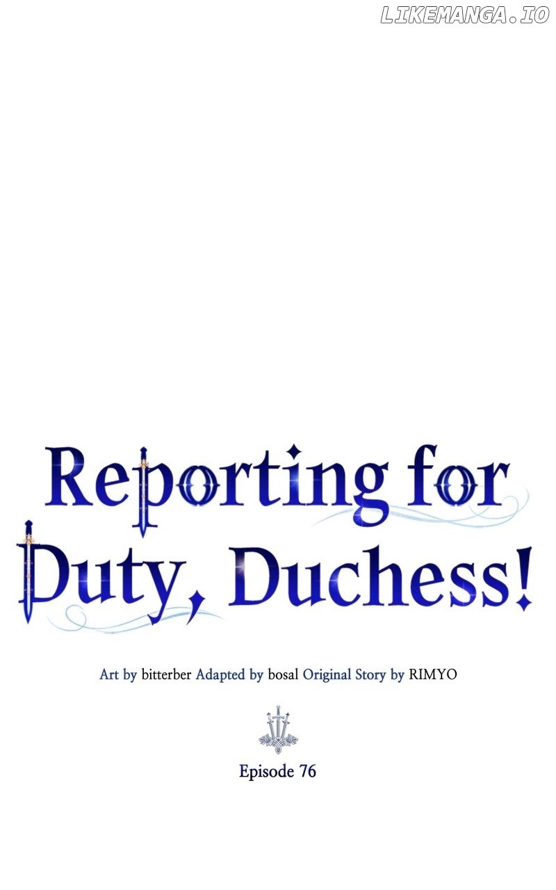 Reporting for Duty, Duchess! Chapter 76 - page 26