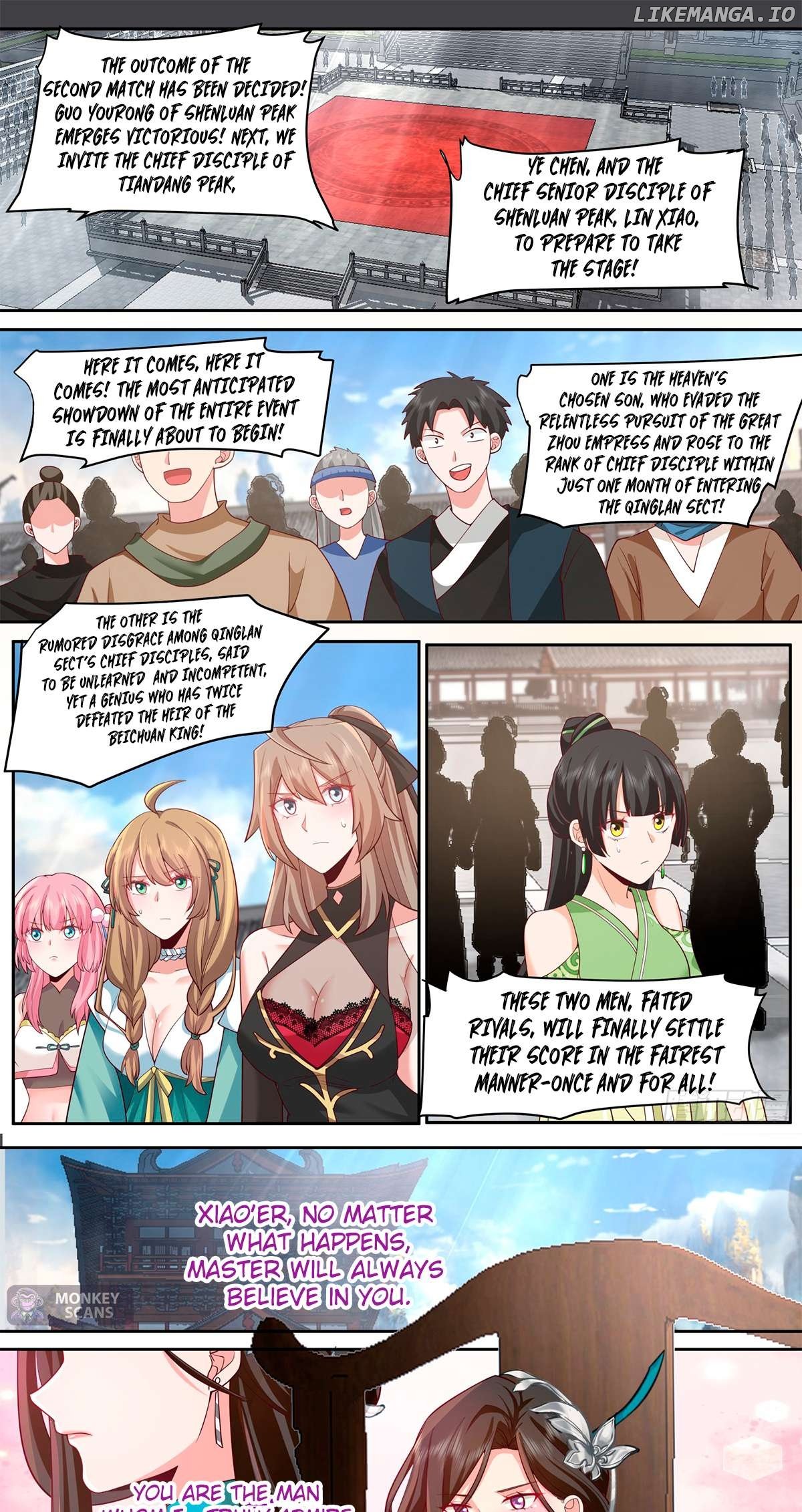 The Great Villain Senior Brother and All of His Yandere Junior Sisters Chapter 76 - page 3