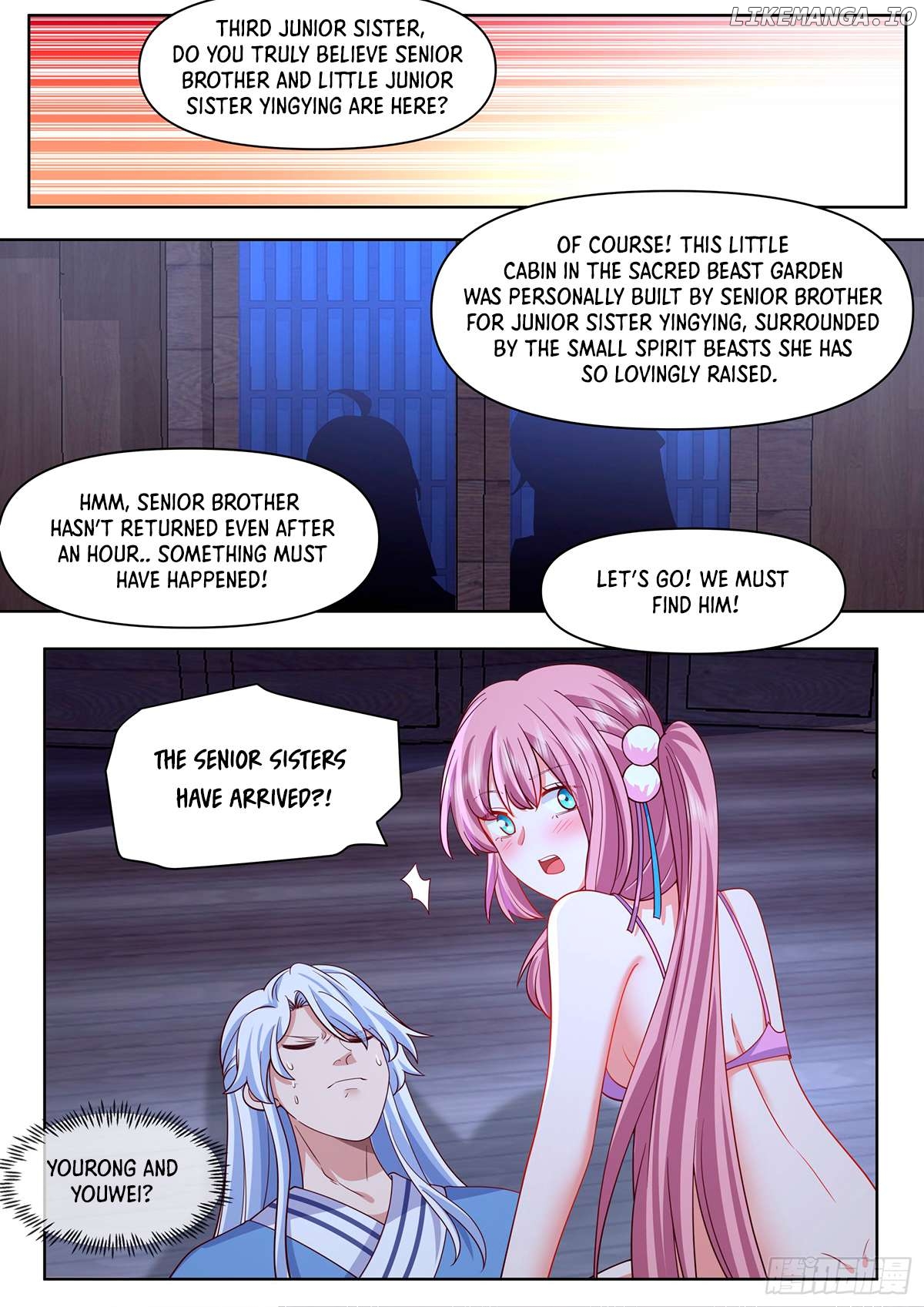 The Great Villain Senior Brother and All of His Yandere Junior Sisters Chapter 89 - page 8