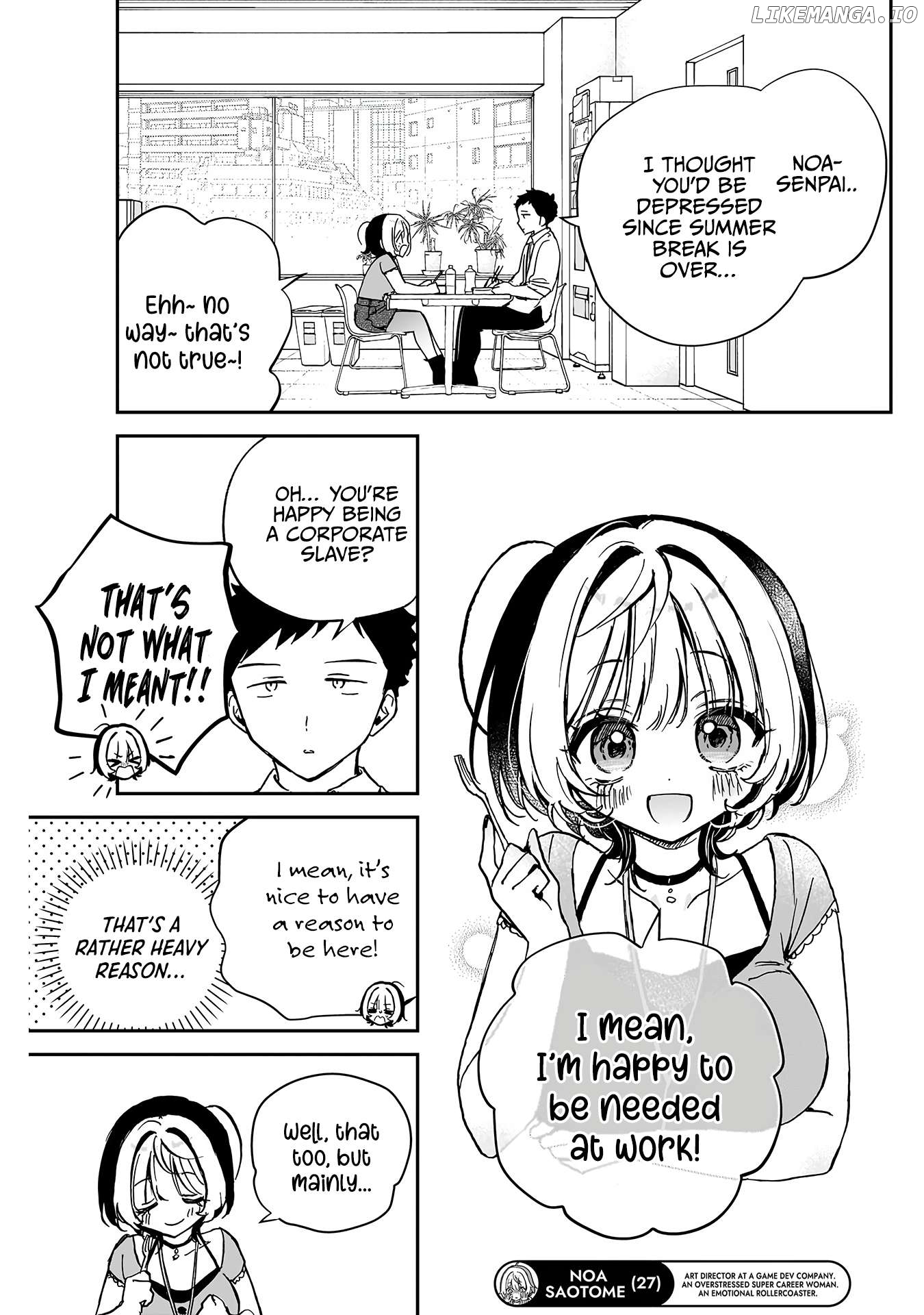 Noa-Senpai Wa Tomodachi. Chapter 39 - page 4