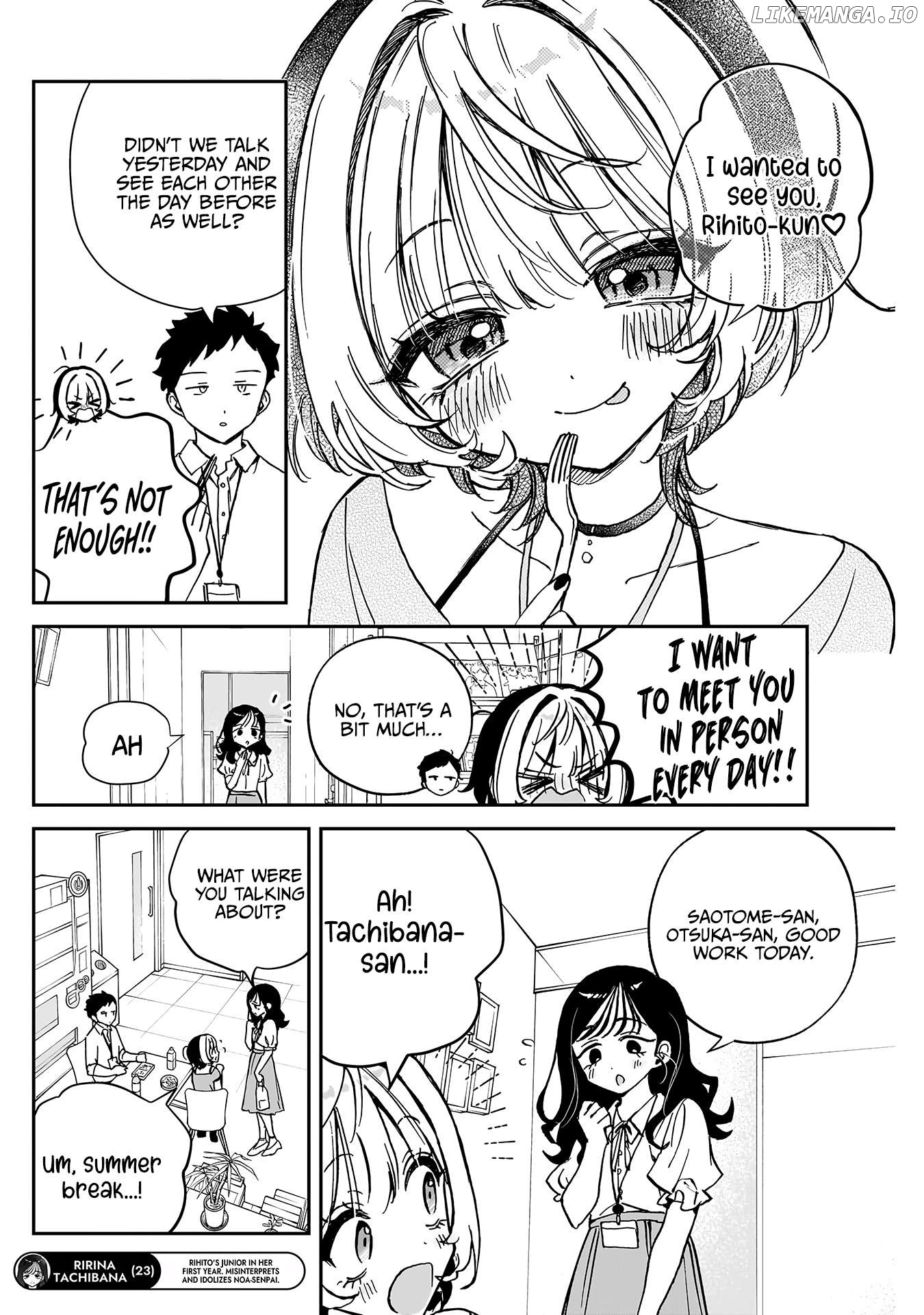 Noa-Senpai Wa Tomodachi. Chapter 39 - page 5