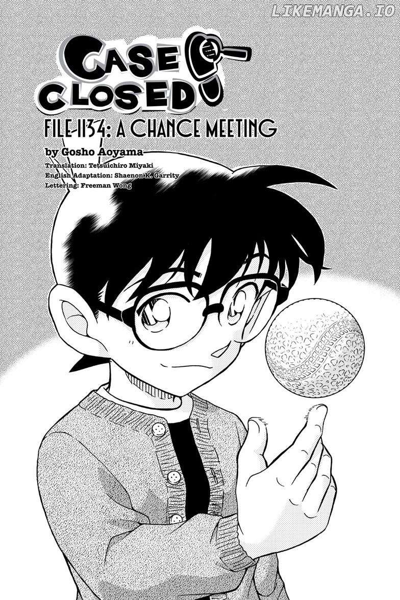 Detective Conan Chapter 1134 - page 2