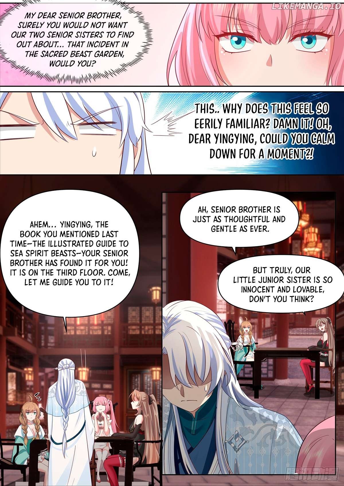 The Great Villain Senior Brother and All of His Yandere Junior Sisters Chapter 100 - page 3