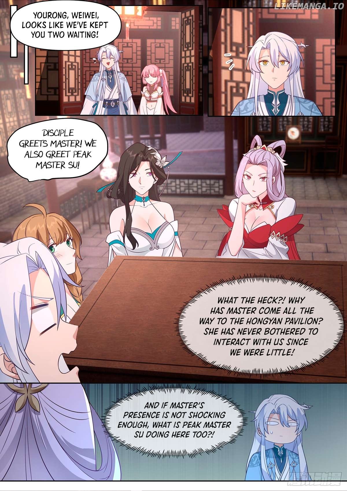 The Great Villain Senior Brother and All of His Yandere Junior Sisters Chapter 100 - page 7