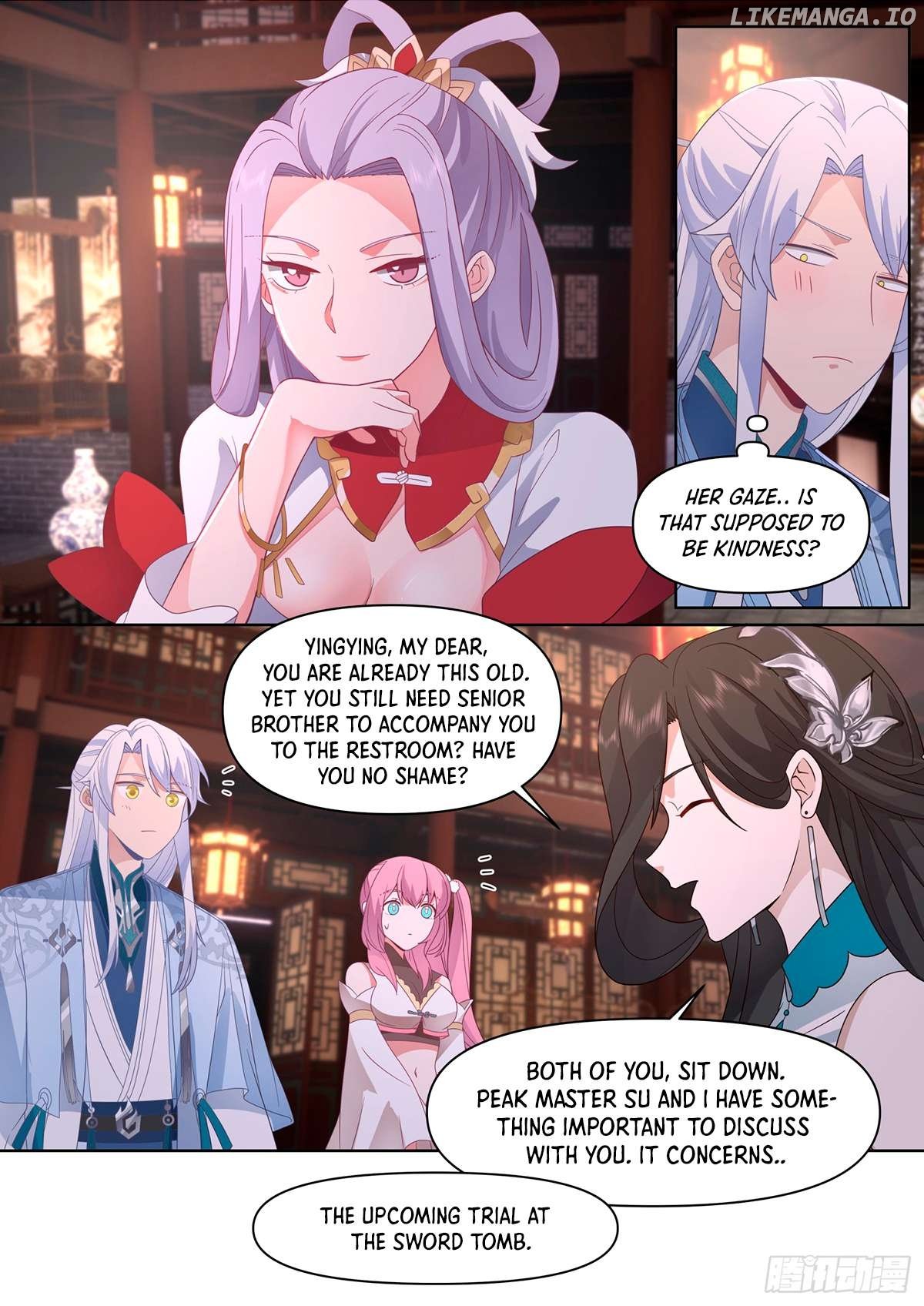 The Great Villain Senior Brother and All of His Yandere Junior Sisters Chapter 100 - page 8