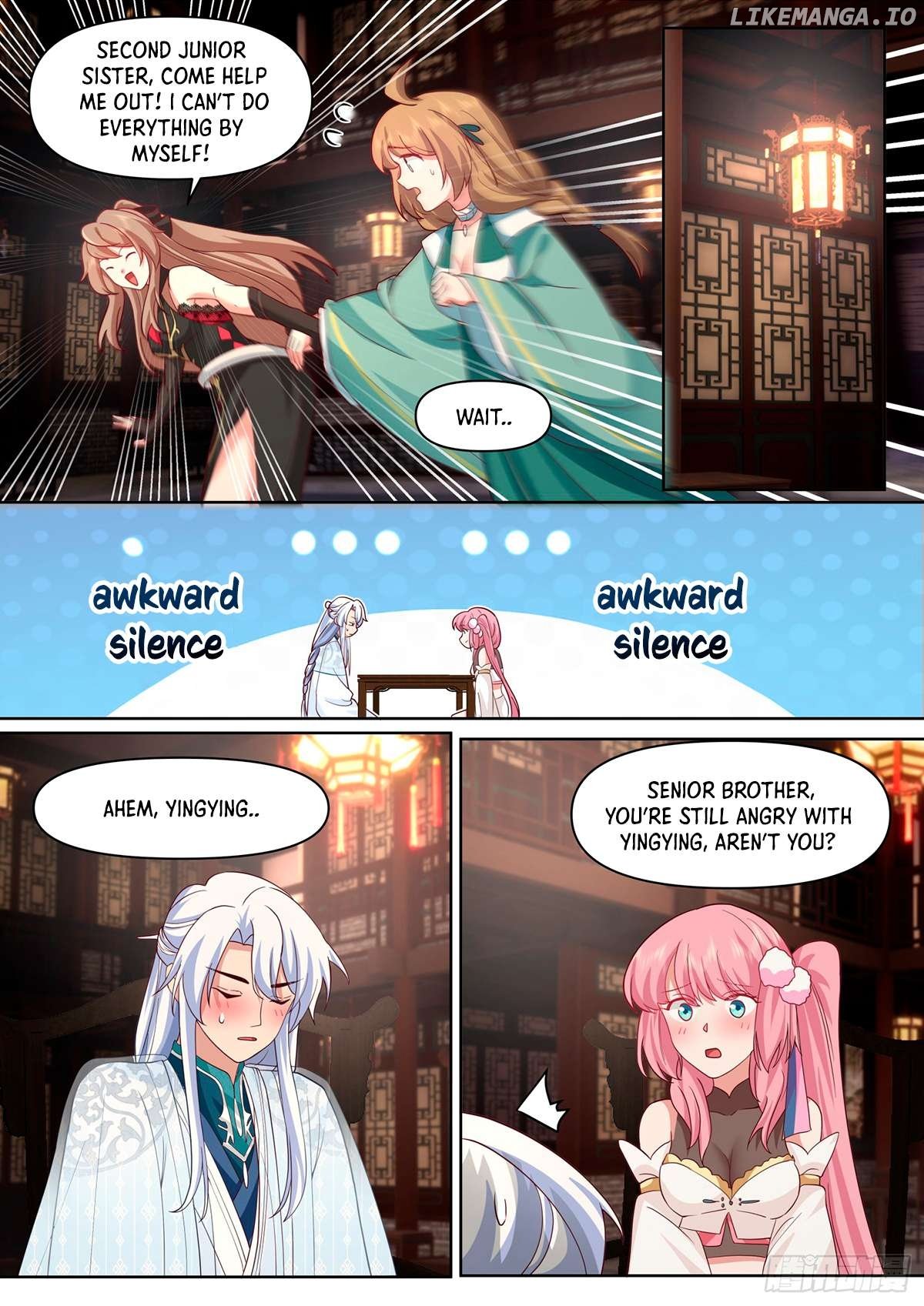 The Great Villain Senior Brother and All of His Yandere Junior Sisters Chapter 99 - page 11