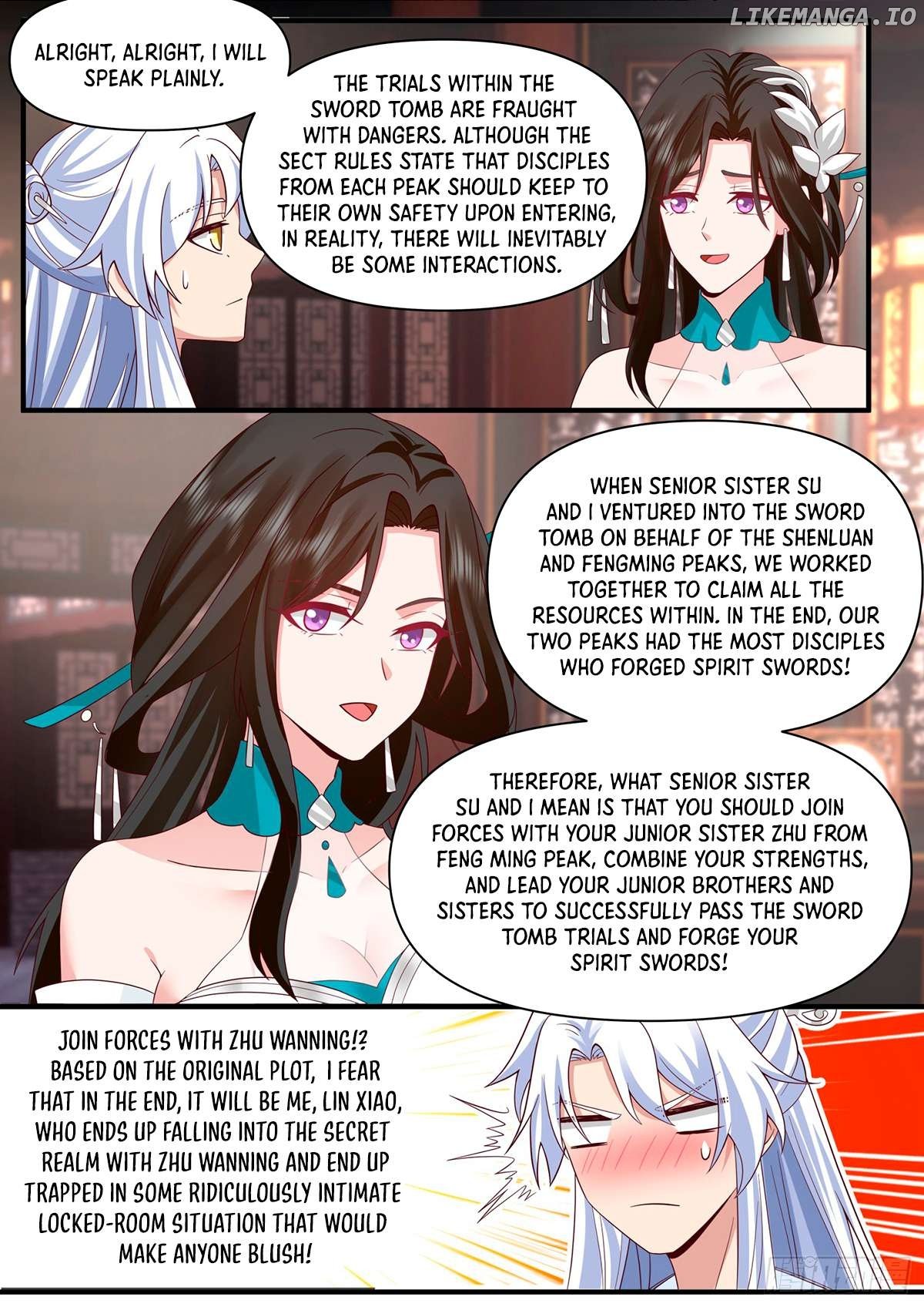 The Great Villain Senior Brother and All of His Yandere Junior Sisters Chapter 101 - page 8